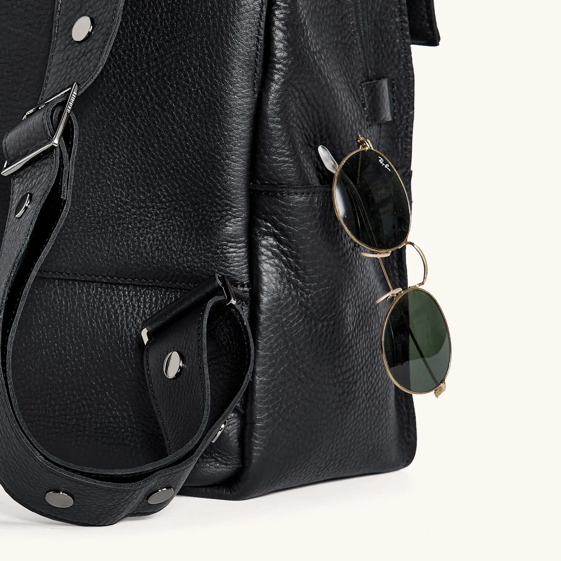 Montana Backpack | Black/Gunmetal | XL sold by Hammitt product image thumbnail 3