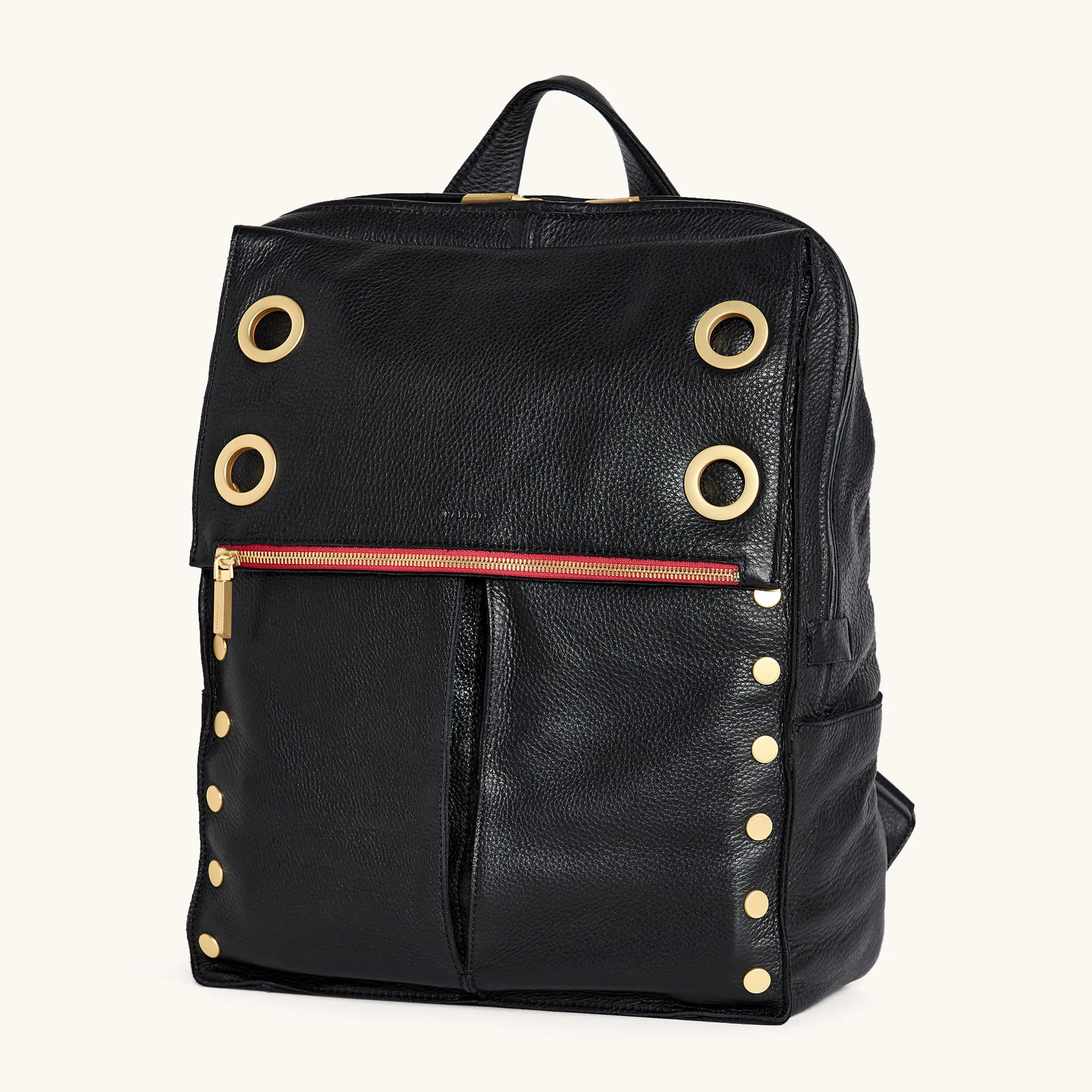 Montana Backpack | Black/Brushed Gold Red Zip | XL sold by Hammitt product image thumbnail 2