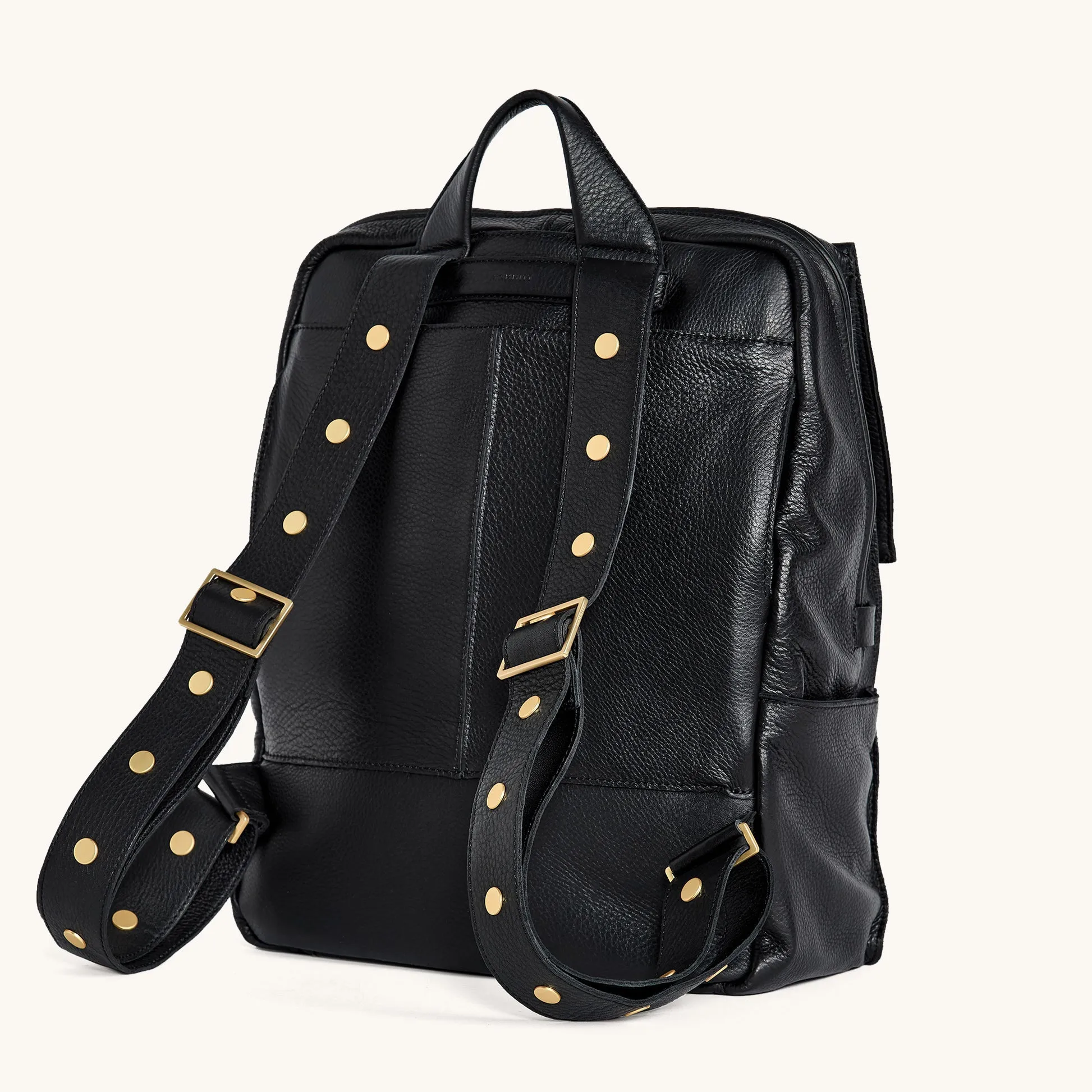 Montana Backpack | Black/Brushed Gold Red Zip | XL sold by Hammitt product image thumbnail 4