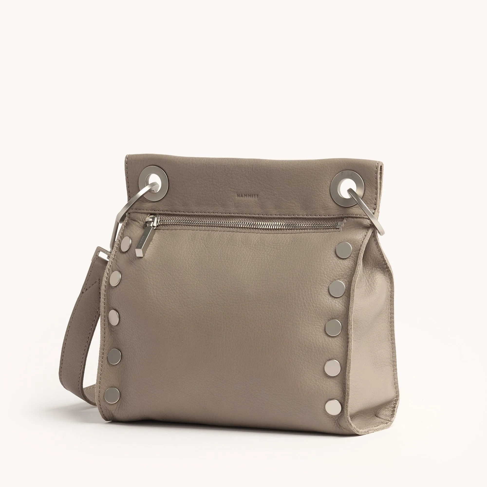 Tony | Pewter Pebble/Brushed Silver | Med sold by Hammitt product image thumbnail 3