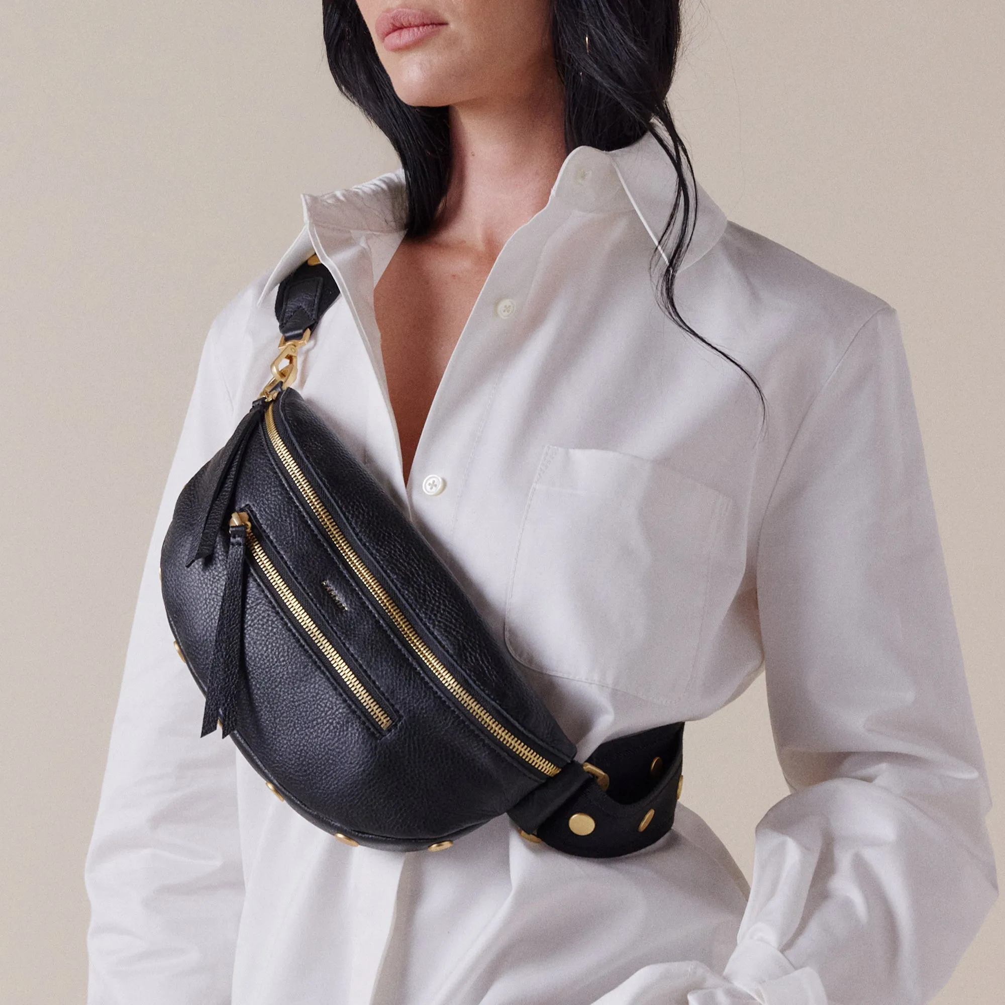 Charles Crossbody | Revival Collection/Brushed Gold sold by Hammitt product image thumbnail 2