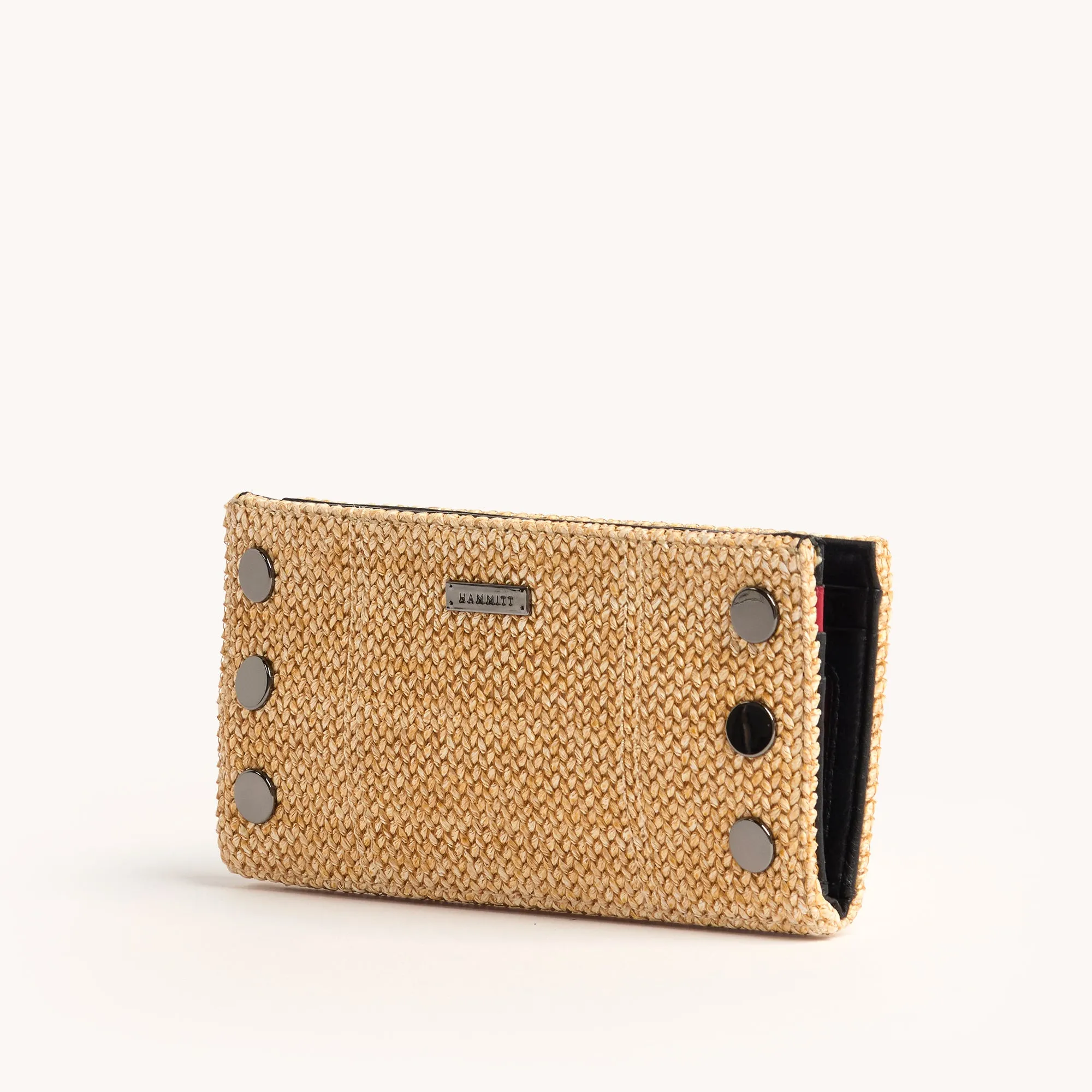 110 North | Chaparral Raffia/Gunmetal sold by Hammitt product image thumbnail 4