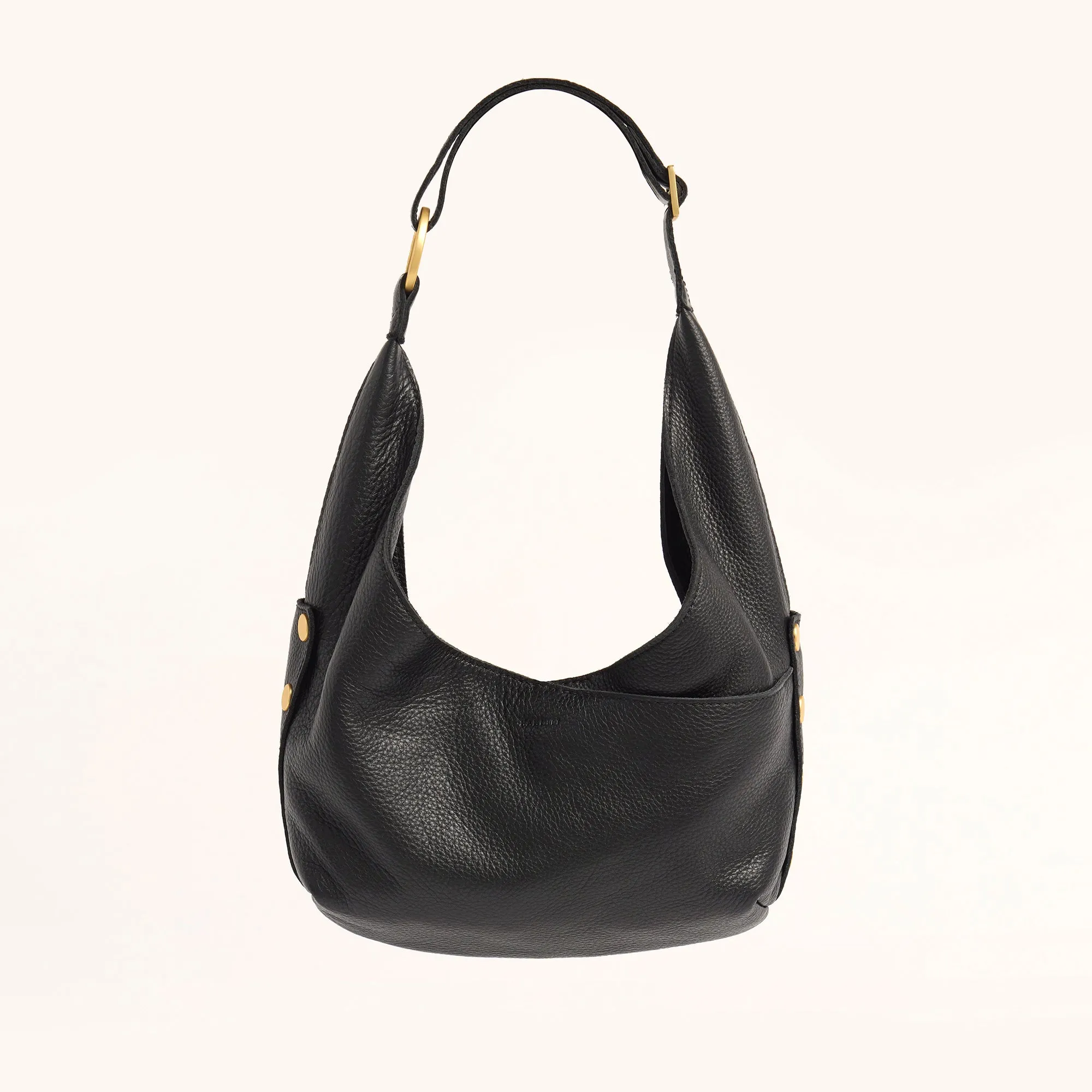 Tom Zip | Black/Brushed Gold Red Zip | Med sold by Hammitt