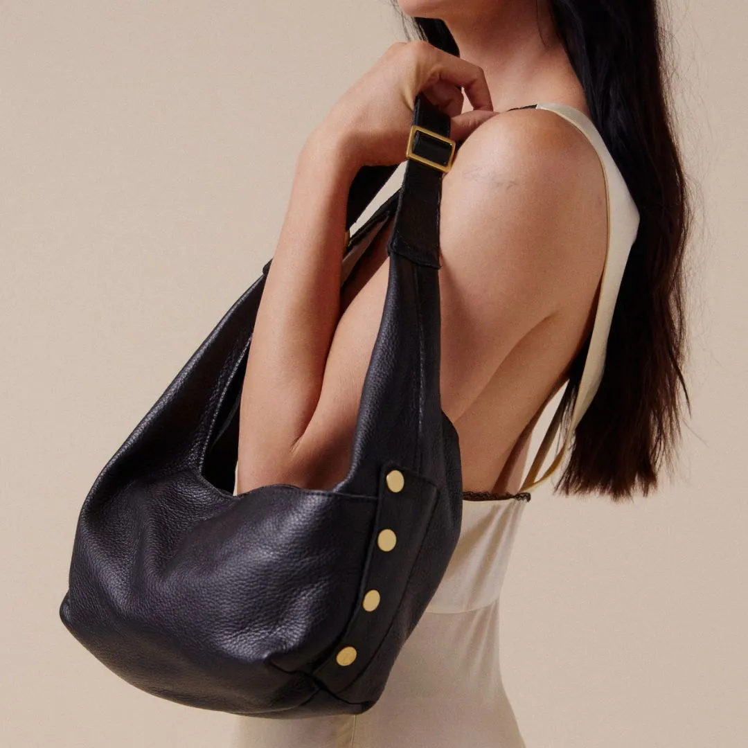 Tom Zip | Black/Brushed Gold Red Zip | Med sold by Hammitt product image thumbnail 2