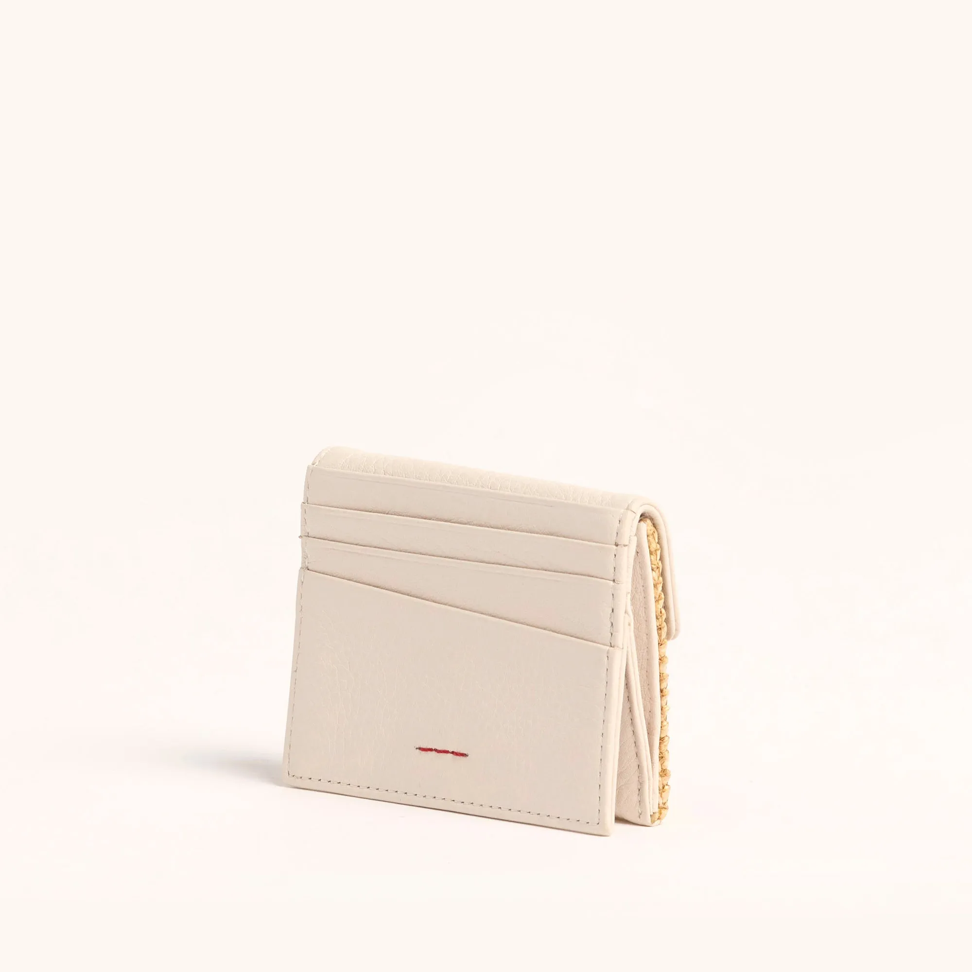 Montana Pocket | Calla Lily White Raffia/Brushed Gold sold by Hammitt product image thumbnail 3