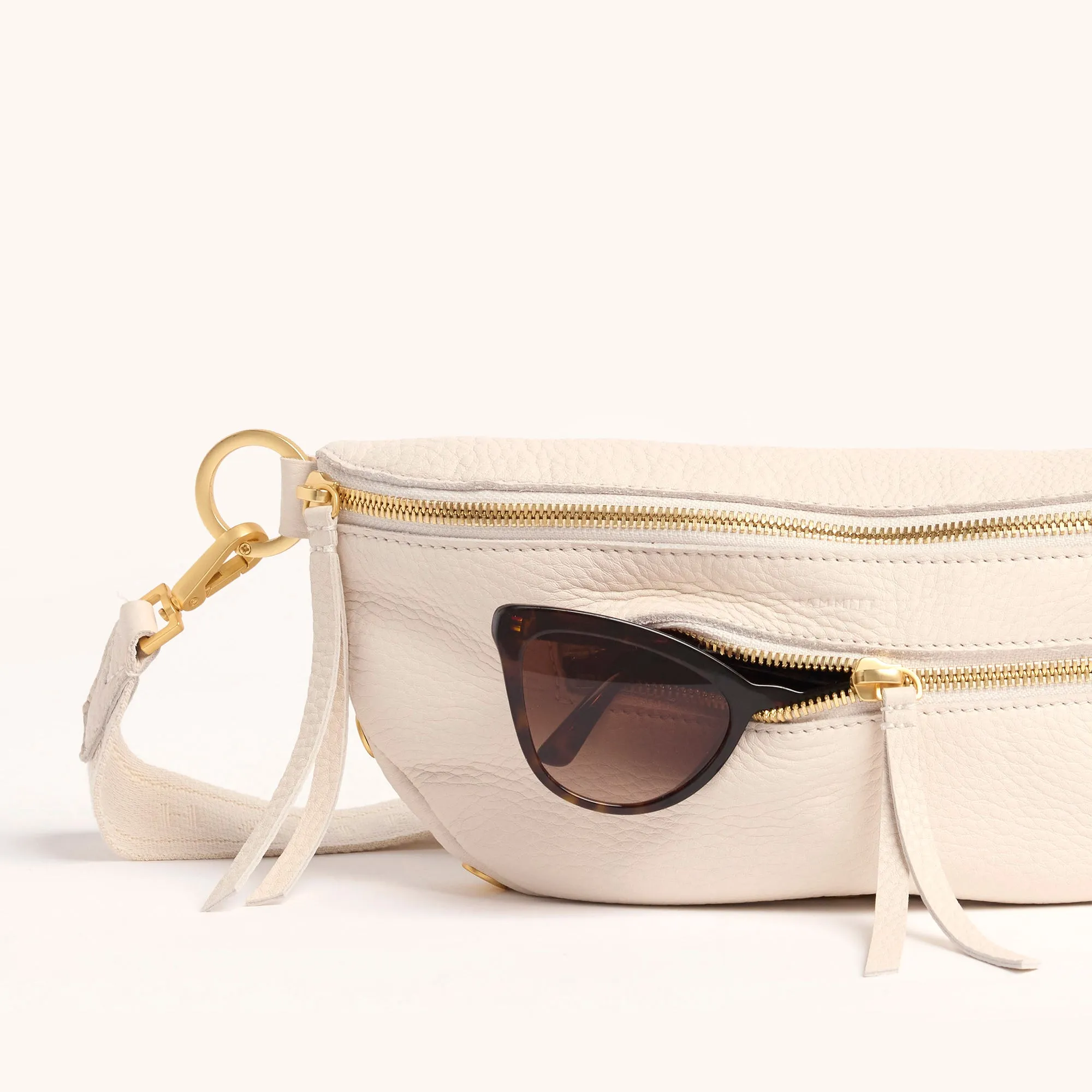 Charles Crossbody | Calla Lily White/Brushed Gold | Med sold by Hammitt product image thumbnail 5