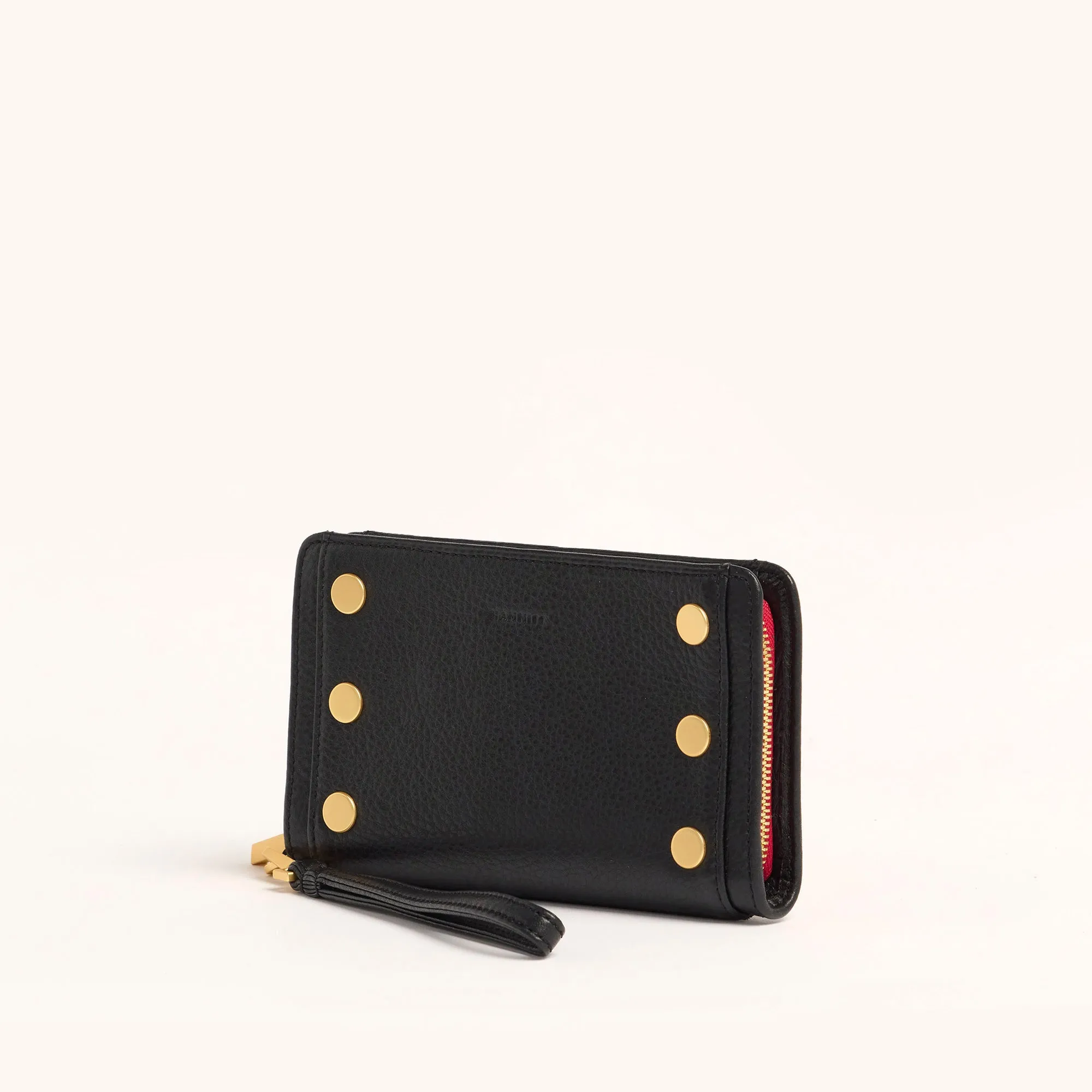 Bryant Wallet | Black/Brushed Gold Red Zip | SML sold by Hammitt product image thumbnail 3