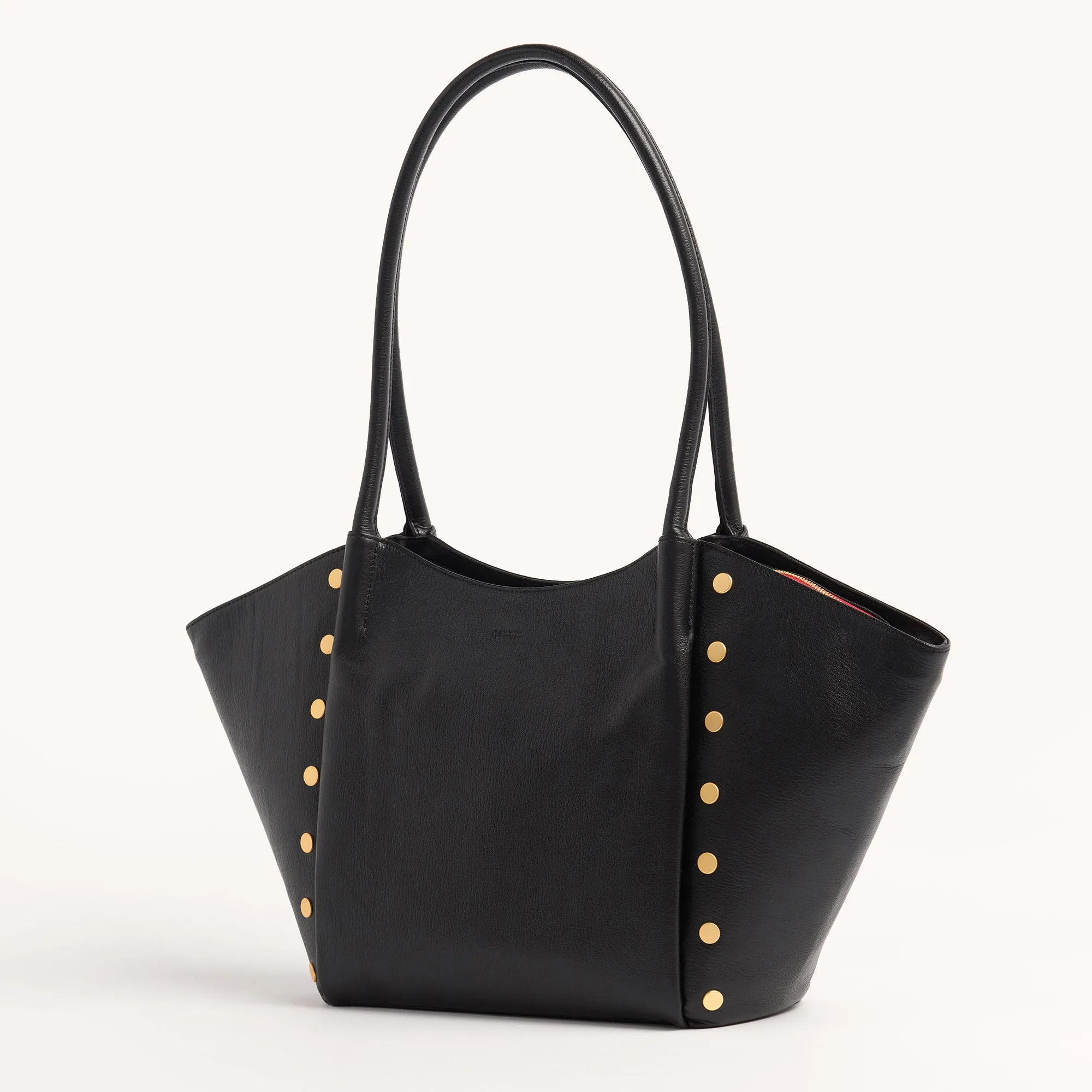 Paul | Black Press/Brushed Gold Red Zip | Lrg sold by Hammitt product image thumbnail 4