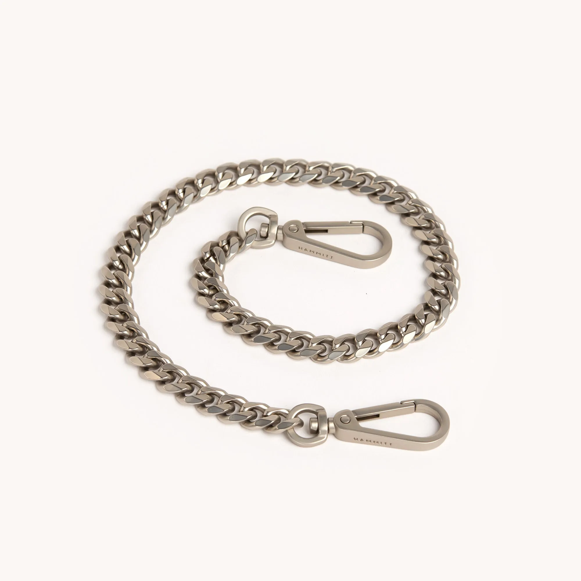 Metal Chain Shoulder Strap | Brushed Silver sold by Hammitt product image thumbnail 3