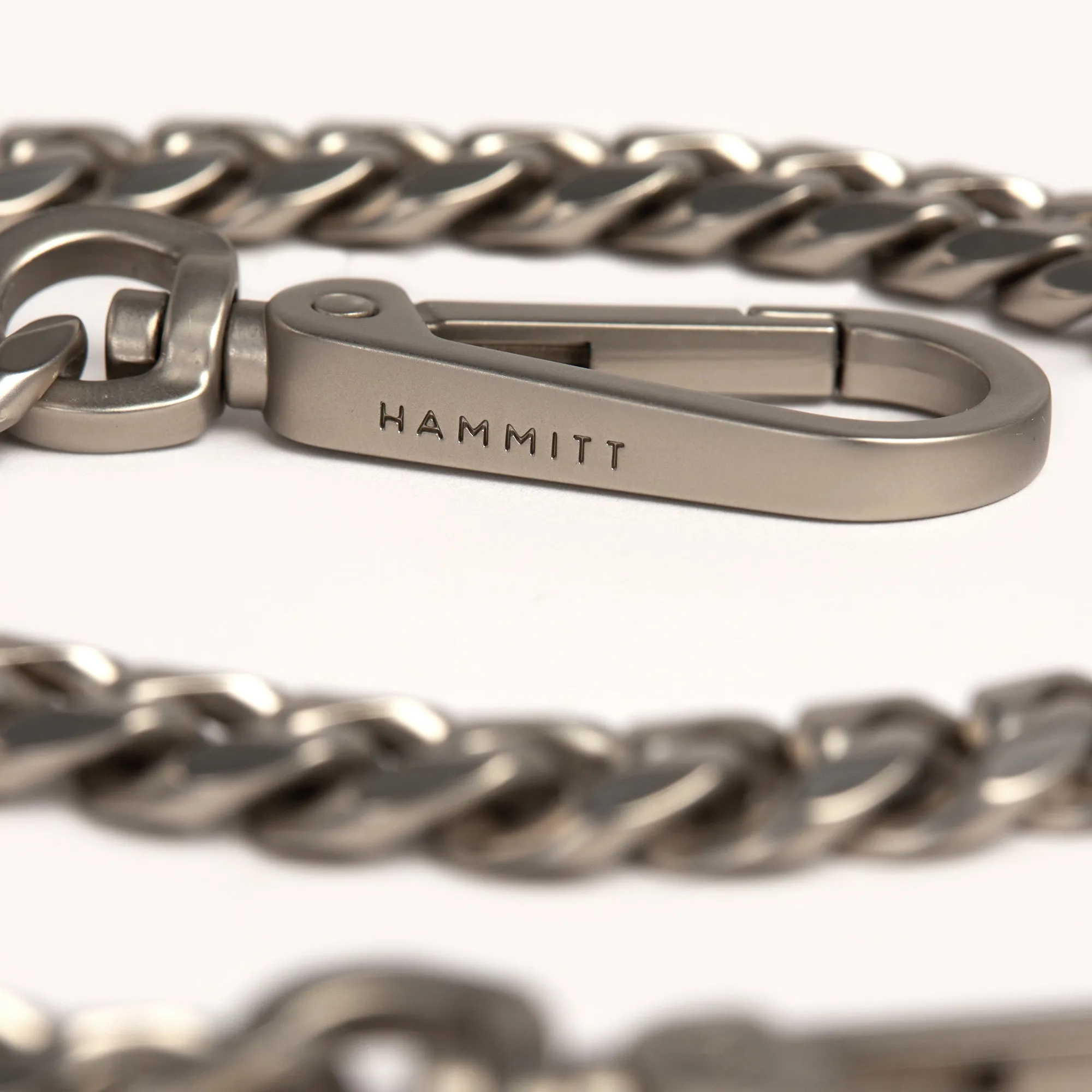 Metal Chain Shoulder Strap | Brushed Silver sold by Hammitt product image thumbnail 4