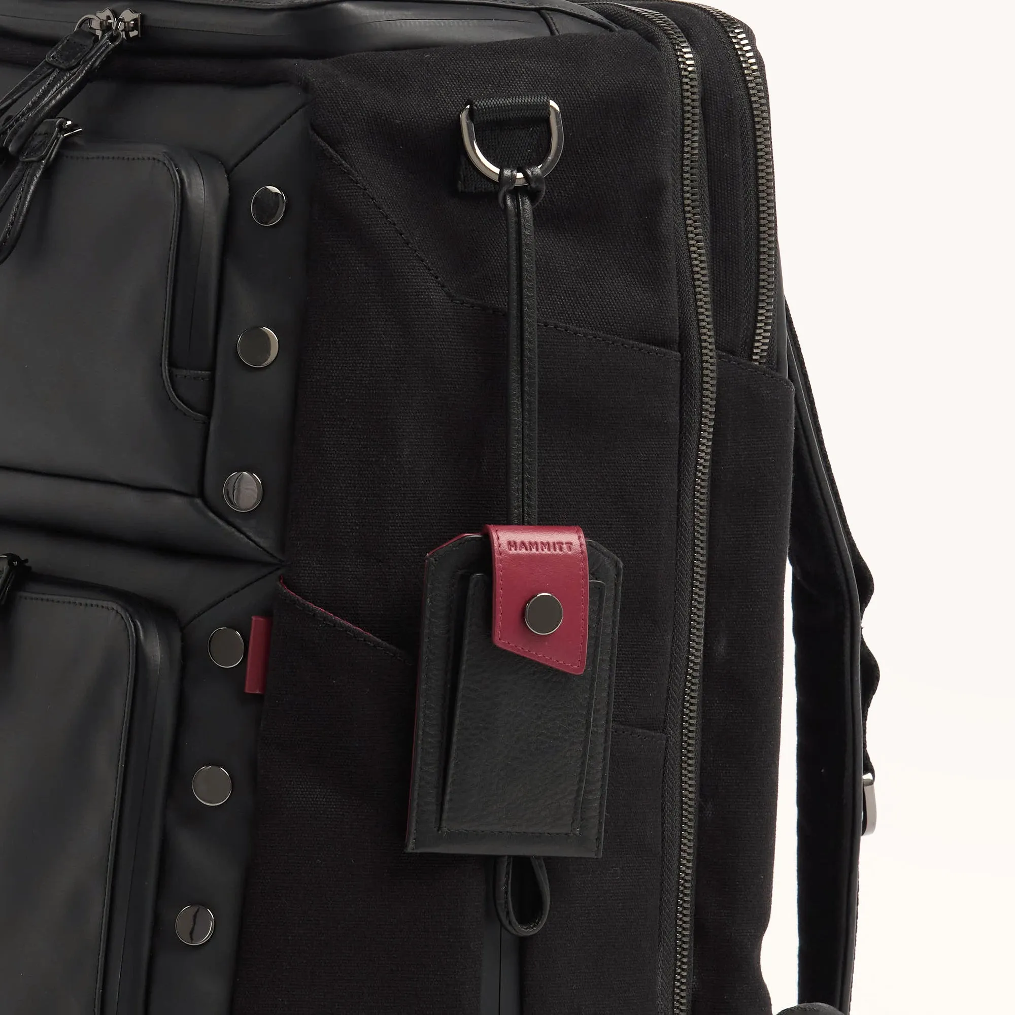 Burbank Backpack | Black/Gunmetal sold by Hammitt product image thumbnail 5