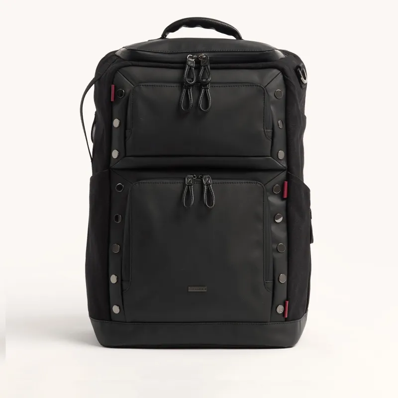 Burbank Backpack | Black/Gunmetal sold by Hammitt