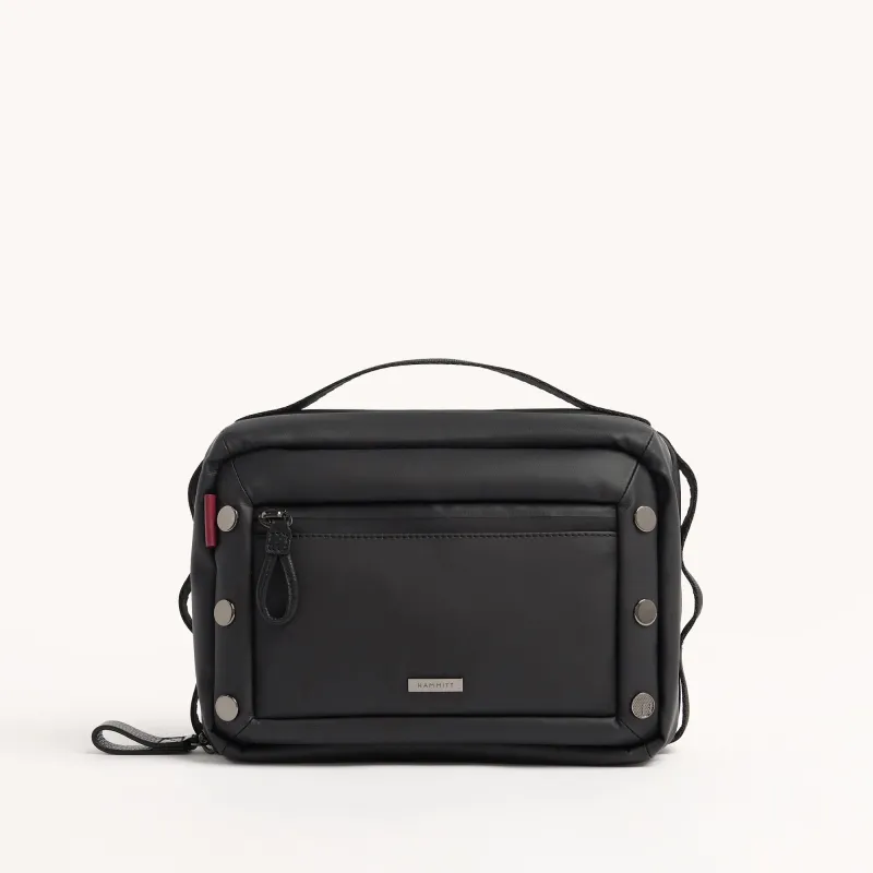 Del Mar Dopp Kit | Black/Gunmetal made by Hammitt