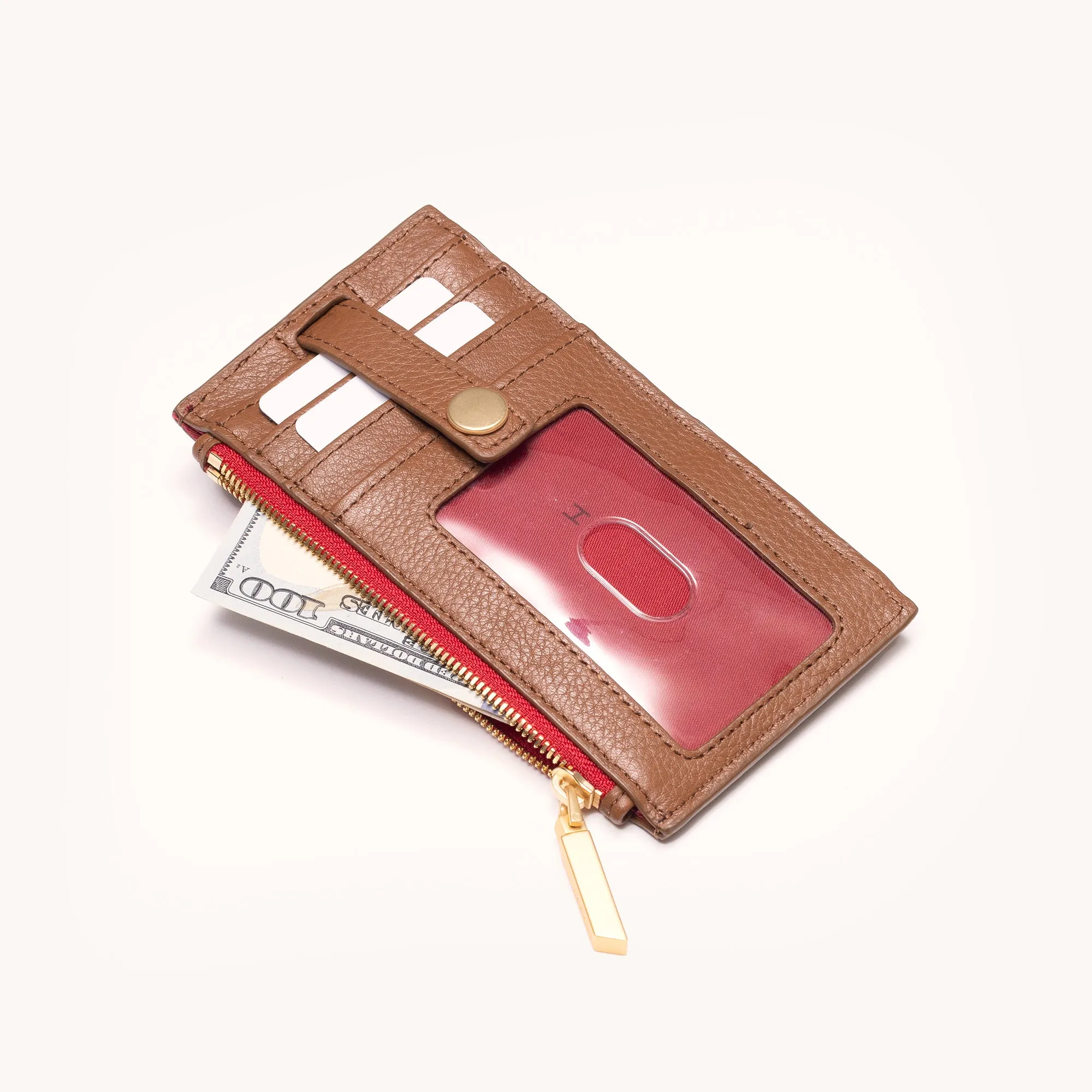210 West | Mahogany Pebble/Brushed Gold Red Zip sold by Hammitt product image thumbnail 5
