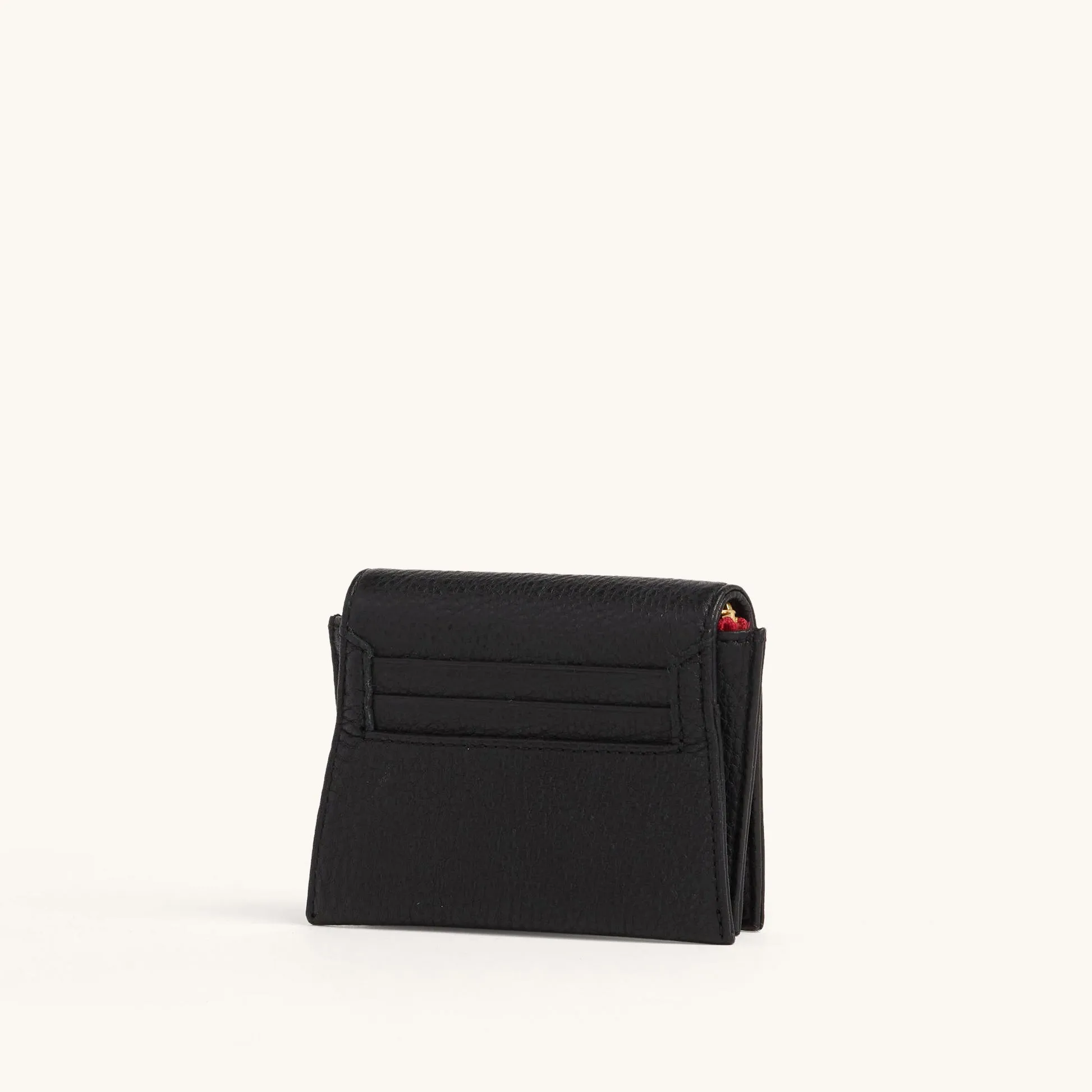 Allen Wallet | Black/Brushed Gold Red Zip sold by Hammitt product image thumbnail 5