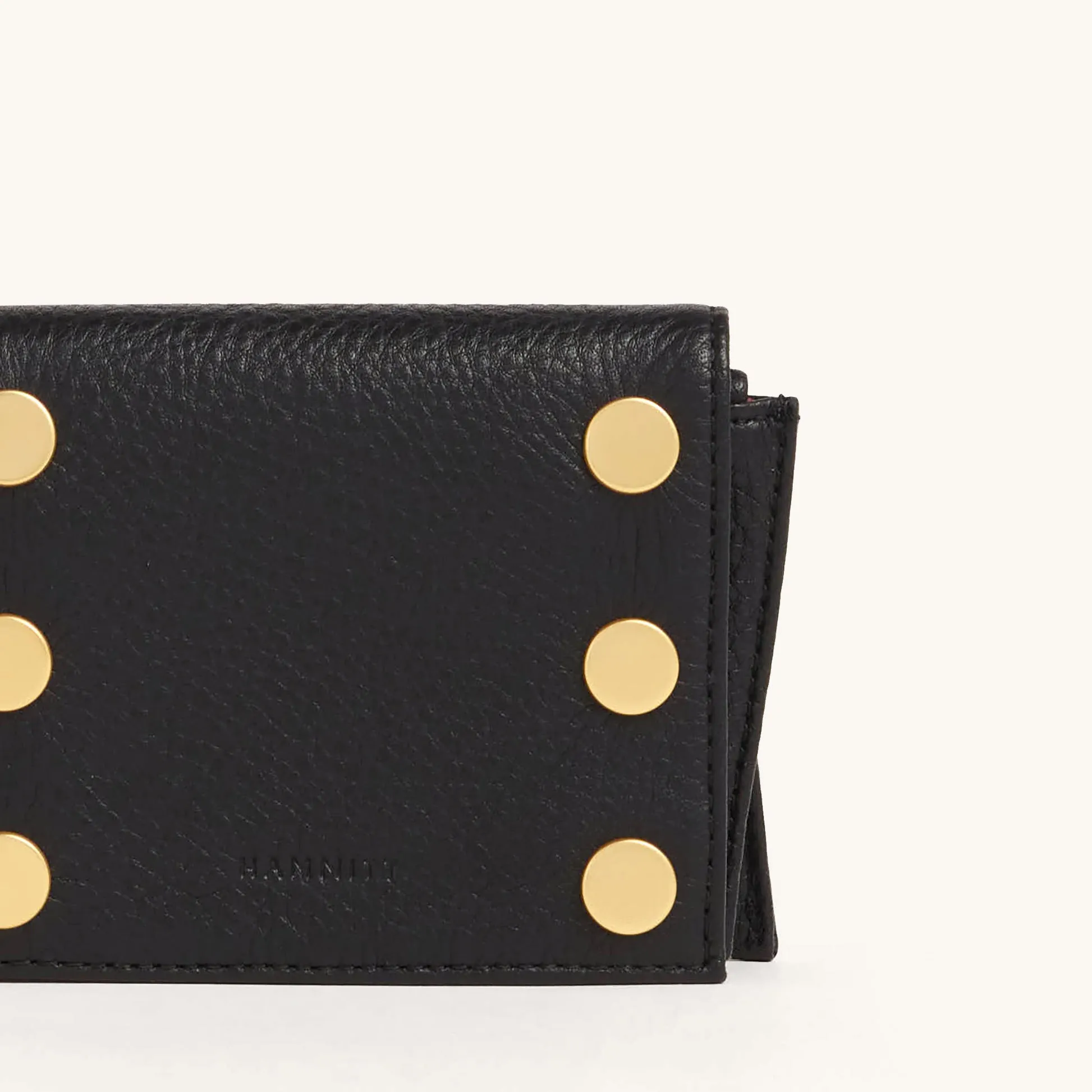 Allen Wallet | Black/Brushed Gold Red Zip sold by Hammitt product image thumbnail 2