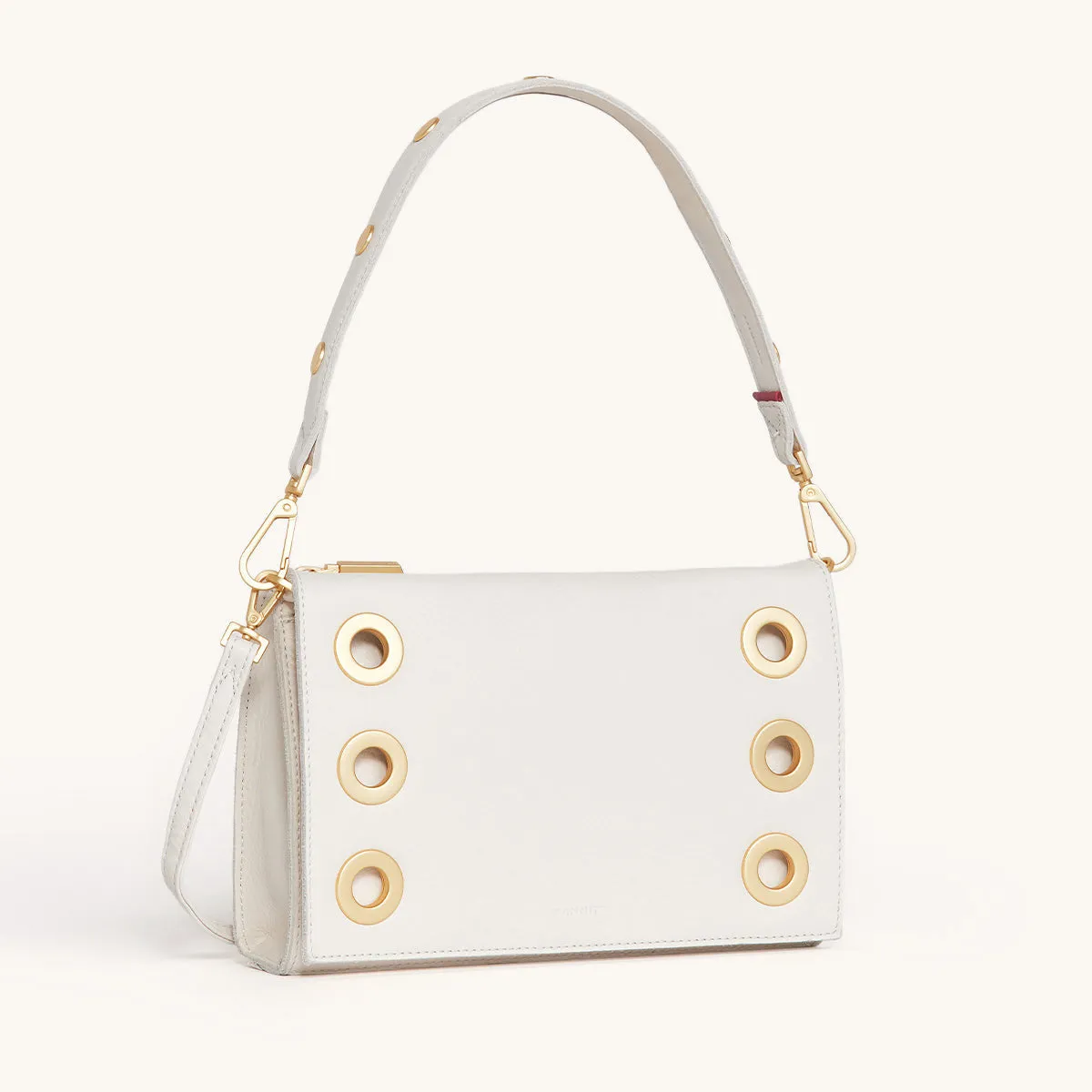 Montana Clutch | Calla Lily White/Brushed Gold | Sml sold by Hammitt product image thumbnail 2