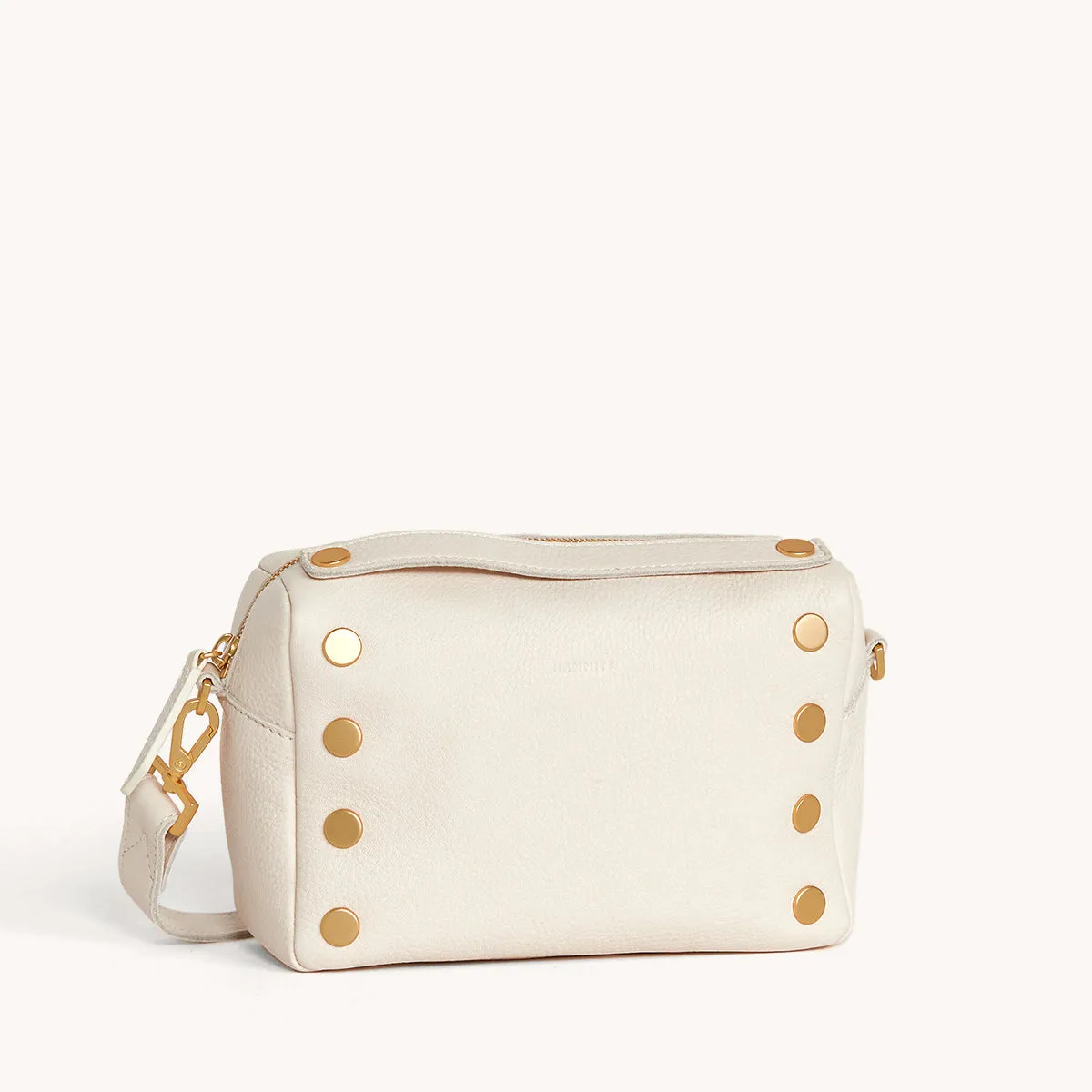 Evan Crossbody | Calla Lily White/Brushed Gold | Sml sold by Hammitt