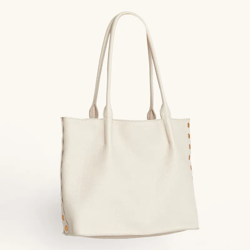 Oliver Zip | Calla Lily White/Brushed Gold sold by Hammitt