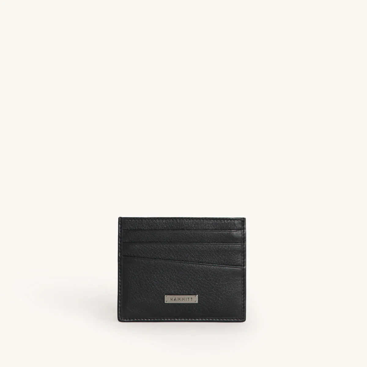 Cambria Card Case | Black/Gunmetal sold by Hammitt