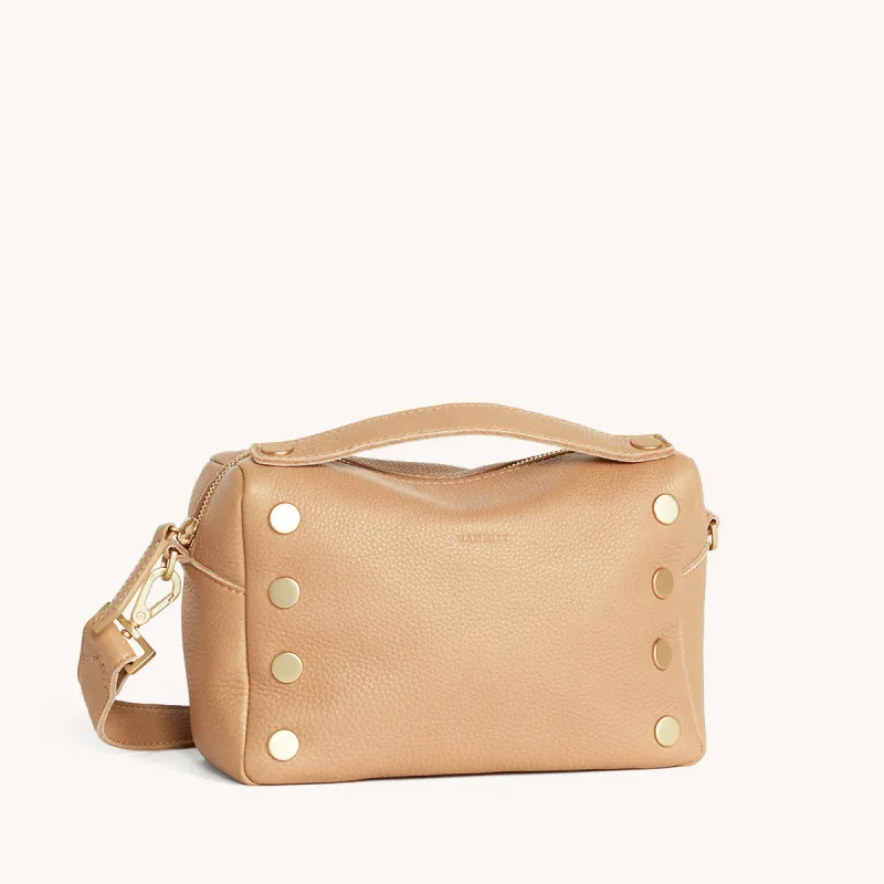 Evan Crossbody | Toast Tan/Brushed Gold | Sml sold by Hammitt