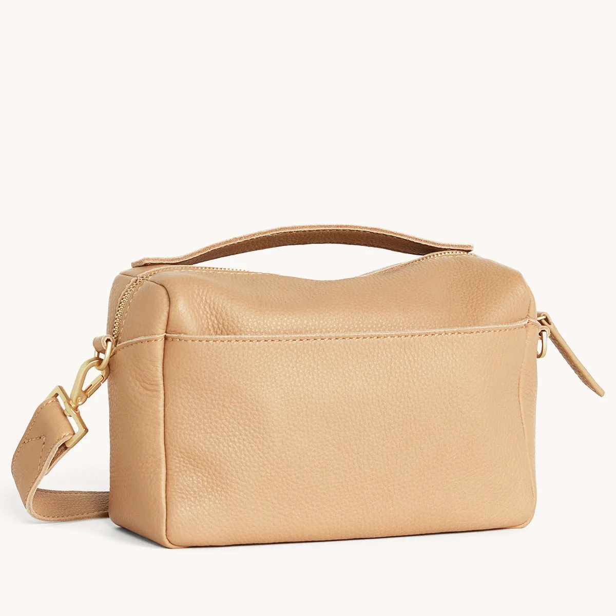 Evan Crossbody | Toast Tan/Brushed Gold | Sml sold by Hammitt product image thumbnail 4