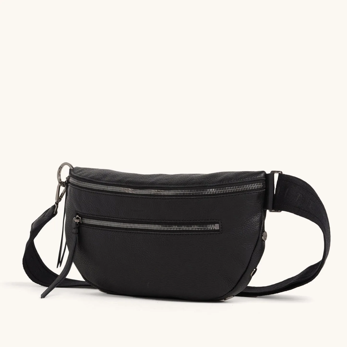 Charles Crossbody | Black/Gunmetal | Lrg sold by Hammitt product image thumbnail 5