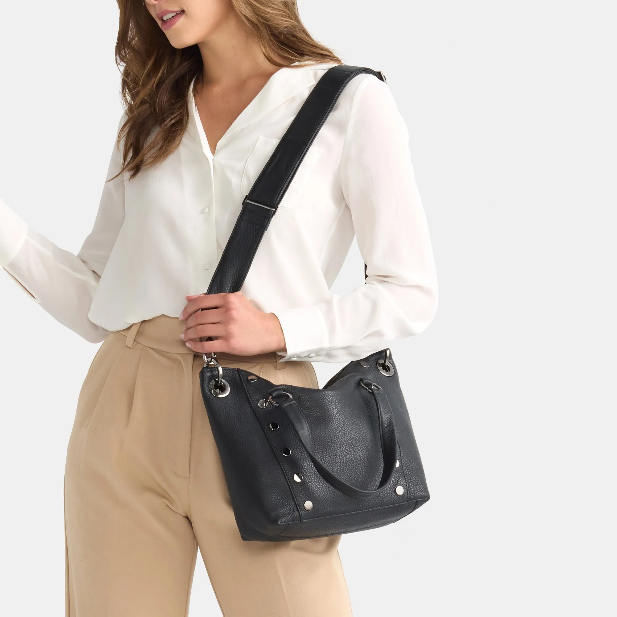 Daniel | Black/Gunmetal | Med sold by Hammitt product image thumbnail 2