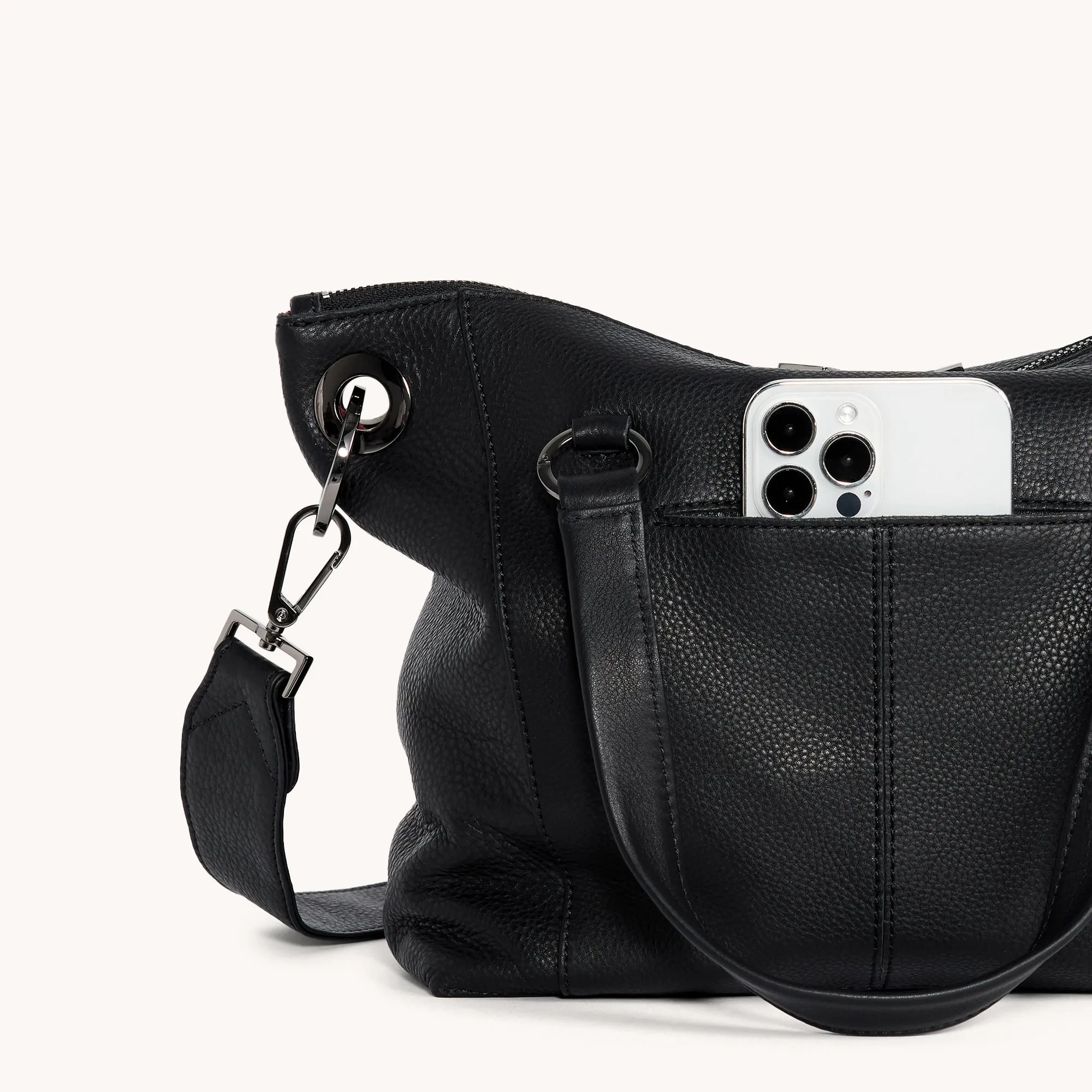 Daniel | Black/Gunmetal | Med sold by Hammitt product image thumbnail 4