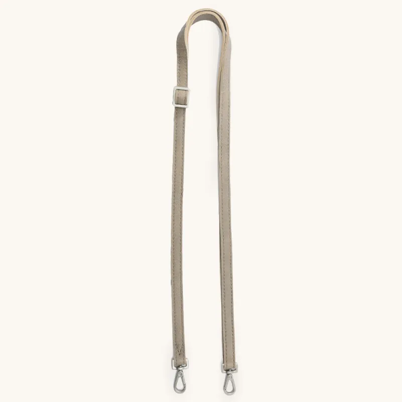 Slider Strap 0.5 Inch | Pew/Brushed Silver sold by Hammitt