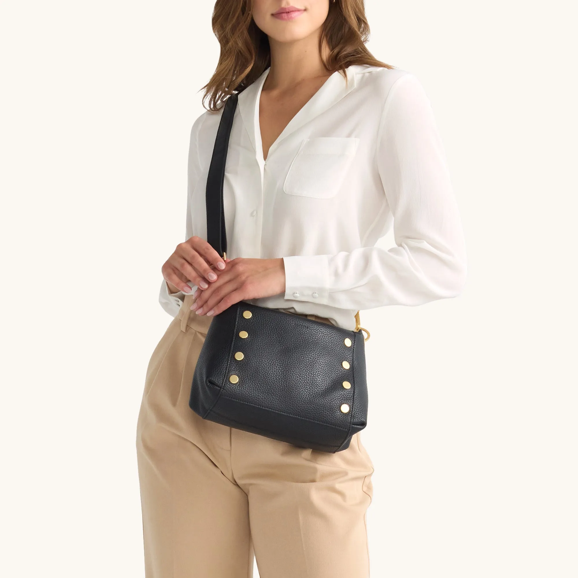 Bryant | Black/Brushed Gold Red Zip | Med sold by Hammitt product image thumbnail 3