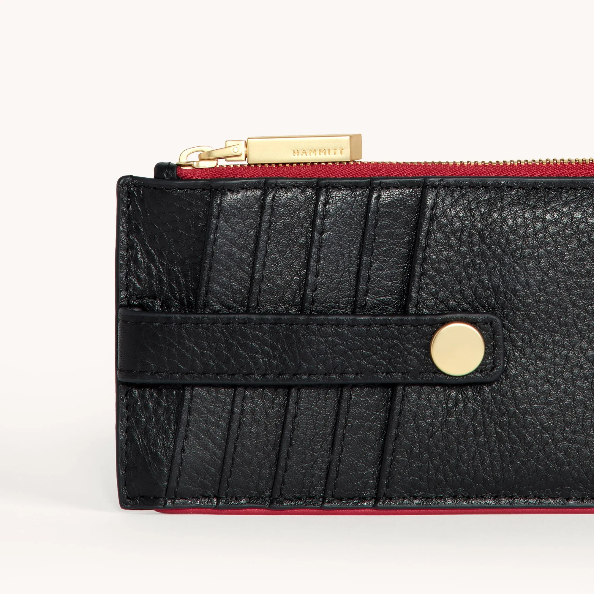 210 West | Black/Brushed Gold Red Zip sold by Hammitt product image thumbnail 2