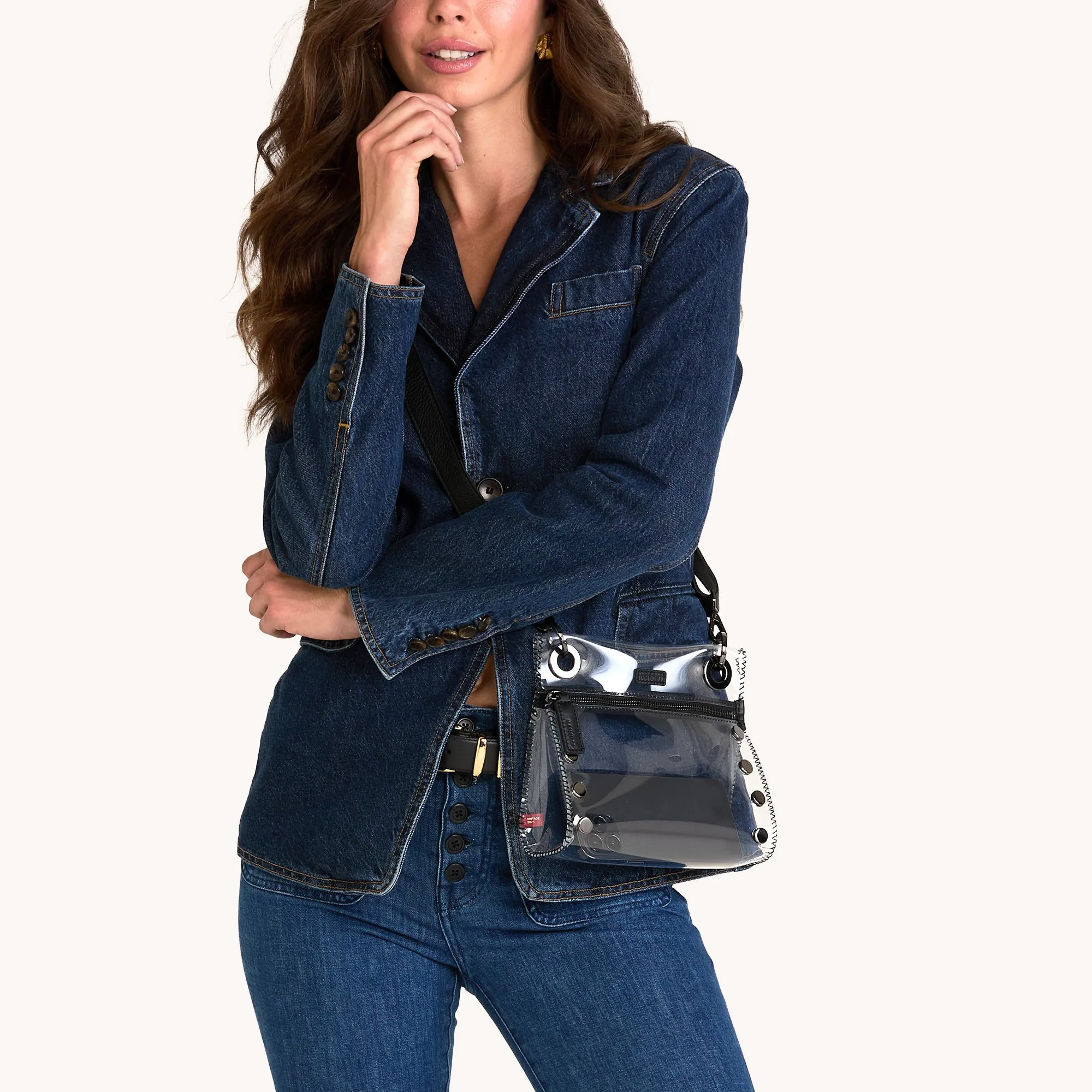 Tony Clear | Black/Gunmetal | Sml sold by Hammitt product image thumbnail 2