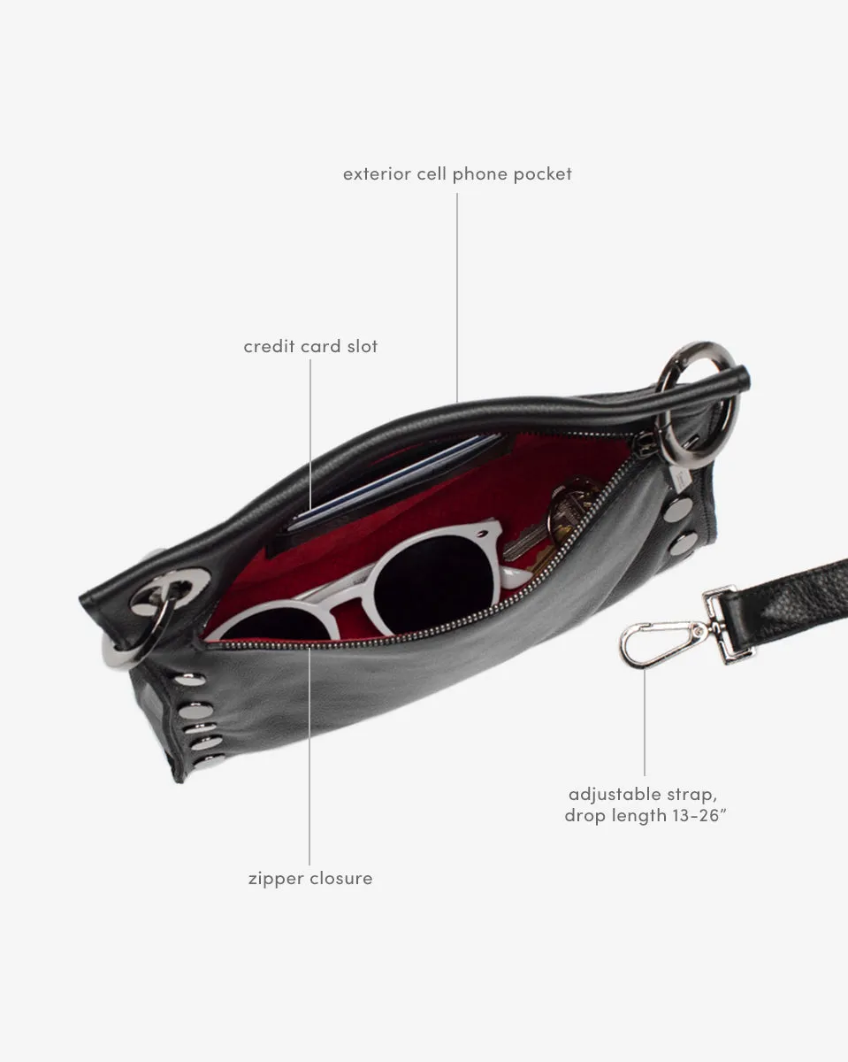 Tony | Black/Gunmetal | Med sold by Hammitt product image thumbnail 2