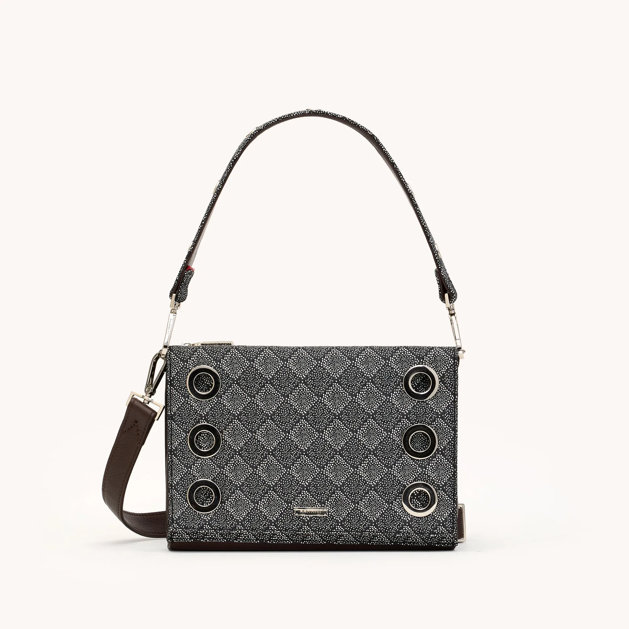 Montana Clutch | Diamond Marquee/Silver | Sml sold by Hammitt