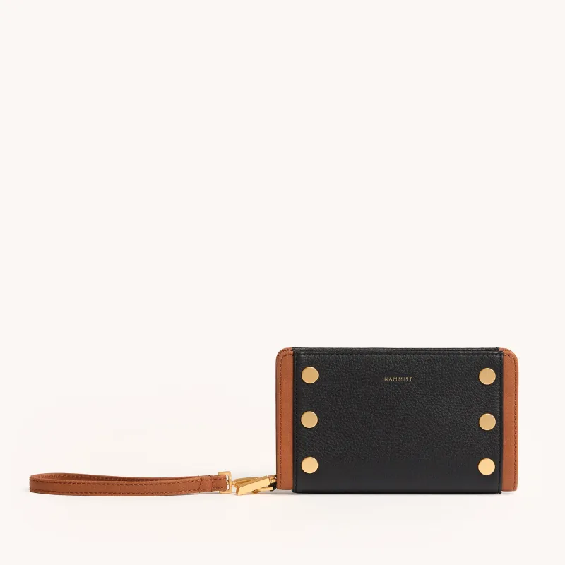 Bryant Wallet | North End/Brushed Gold made by Hammitt