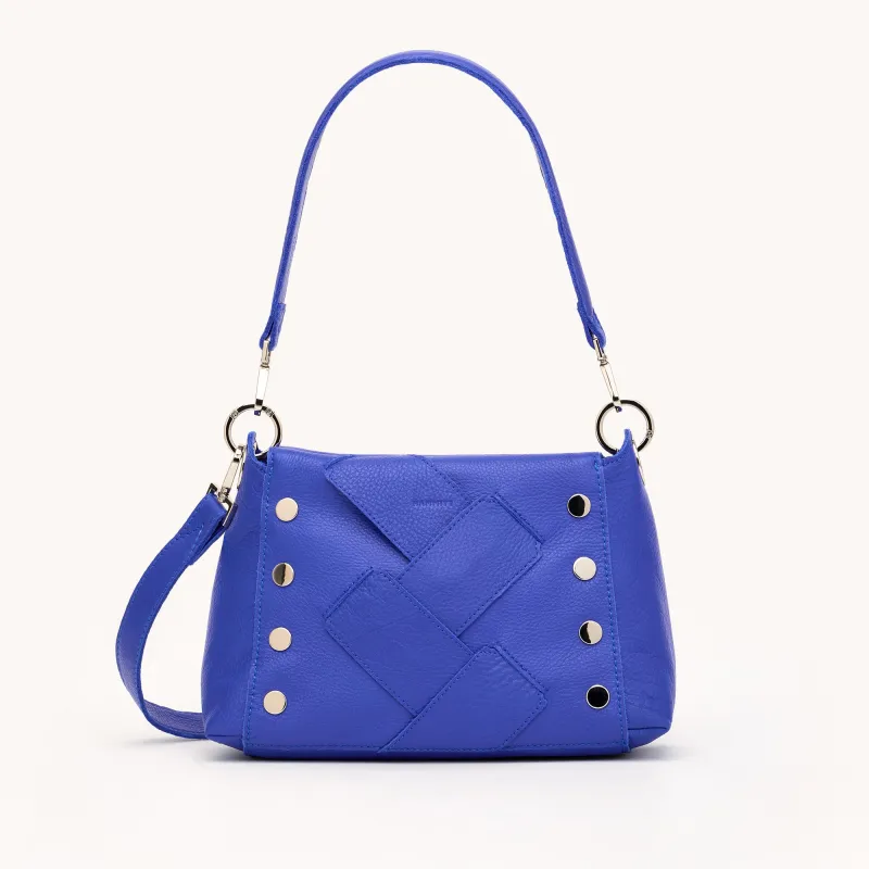 Bryant | Deep Water Weave/Silver | Med sold by Hammitt