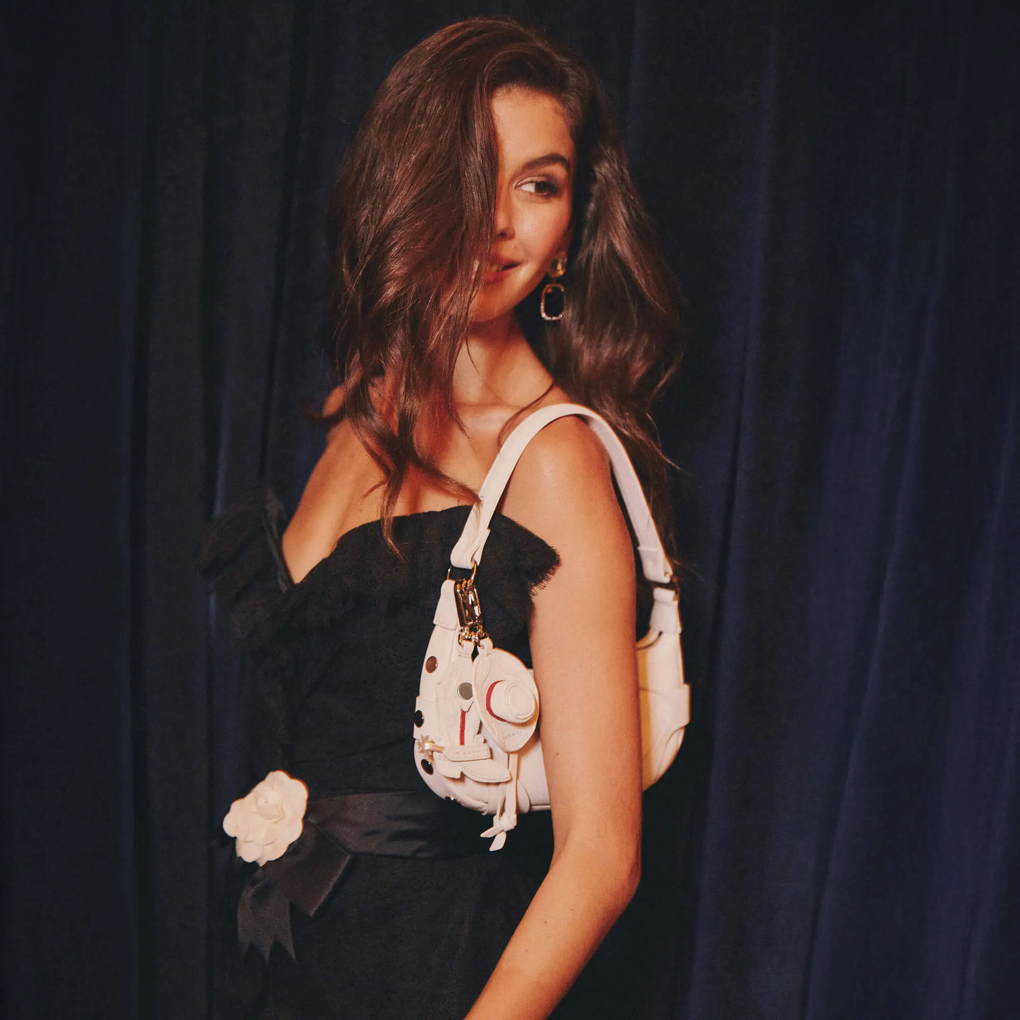 Cowboy Russ Charm | Western Rein/Silver sold by Hammitt product image thumbnail 4