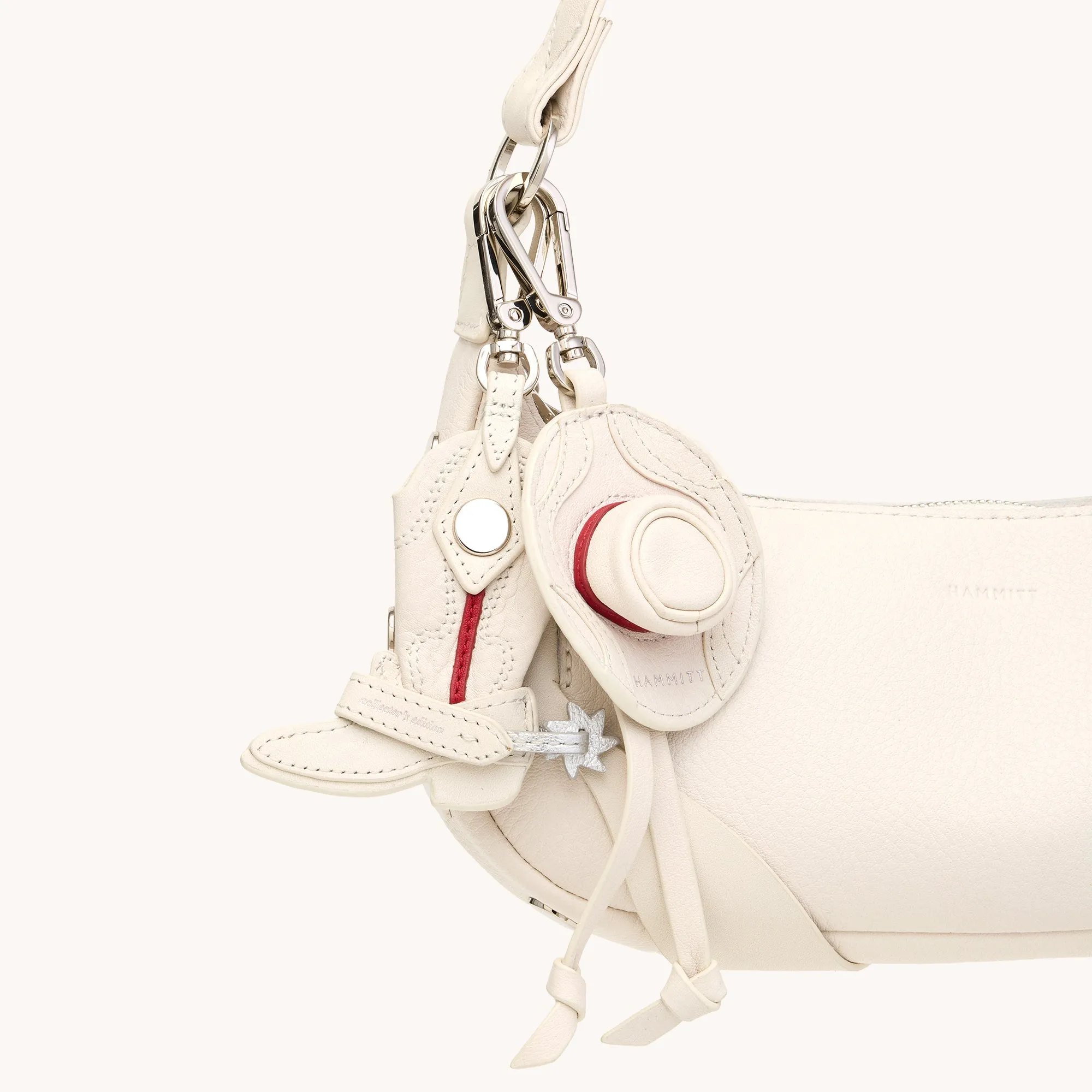 Cowboy Russ Charm | Western Rein/Silver sold by Hammitt product image thumbnail 3