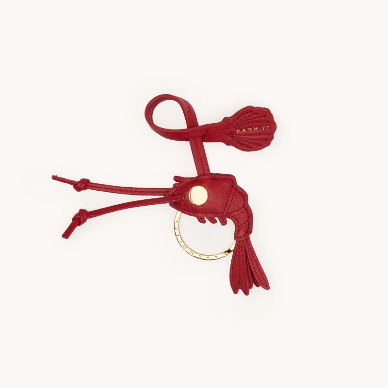 Shrimply Irresistible Charm | Chili Red/Gold made by Hammitt