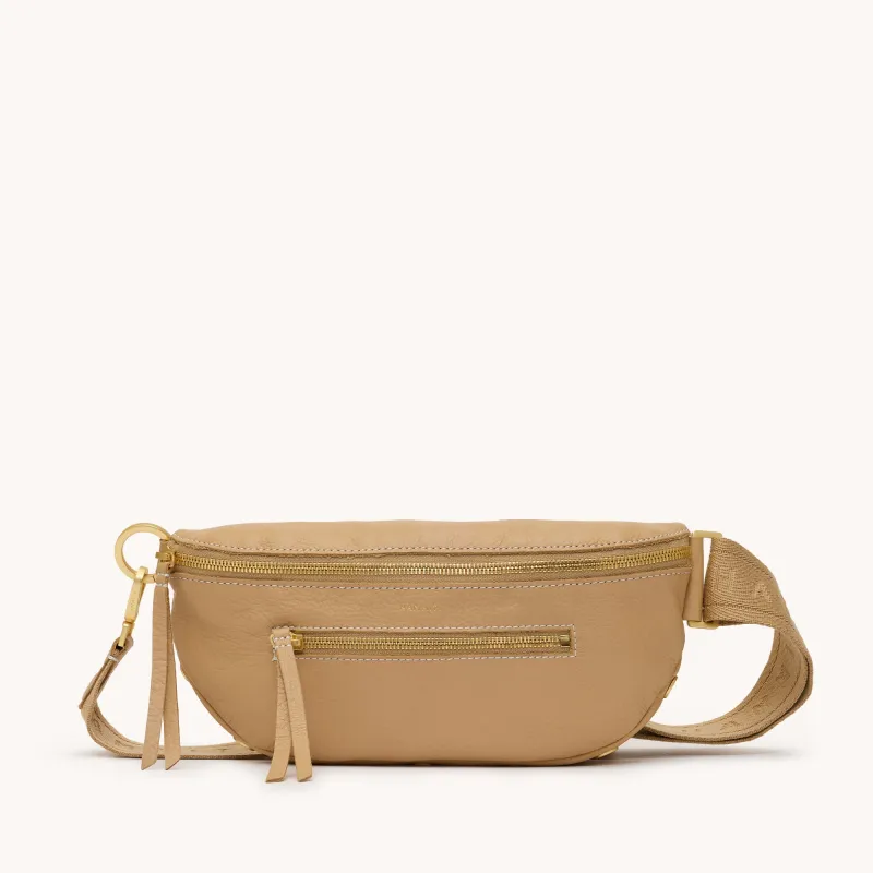 Charles Crossbody | Toasty Sand/Brushed Gold | Med sold by Hammitt