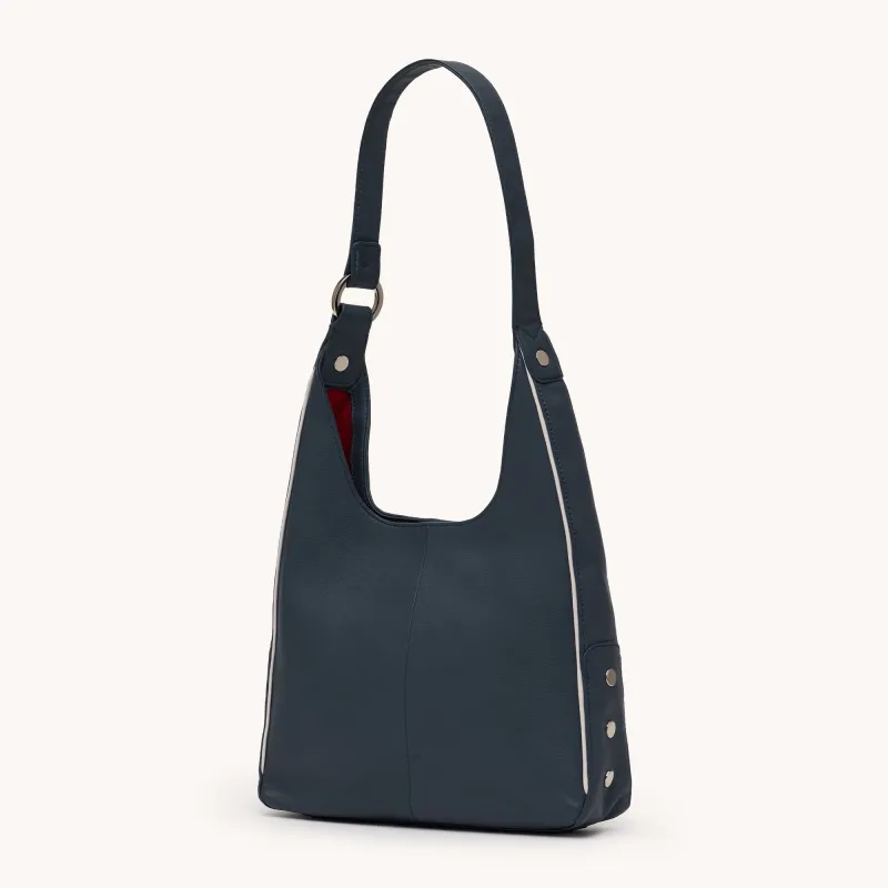 Tim | Nautical Navy/Silver | Med made by Hammitt