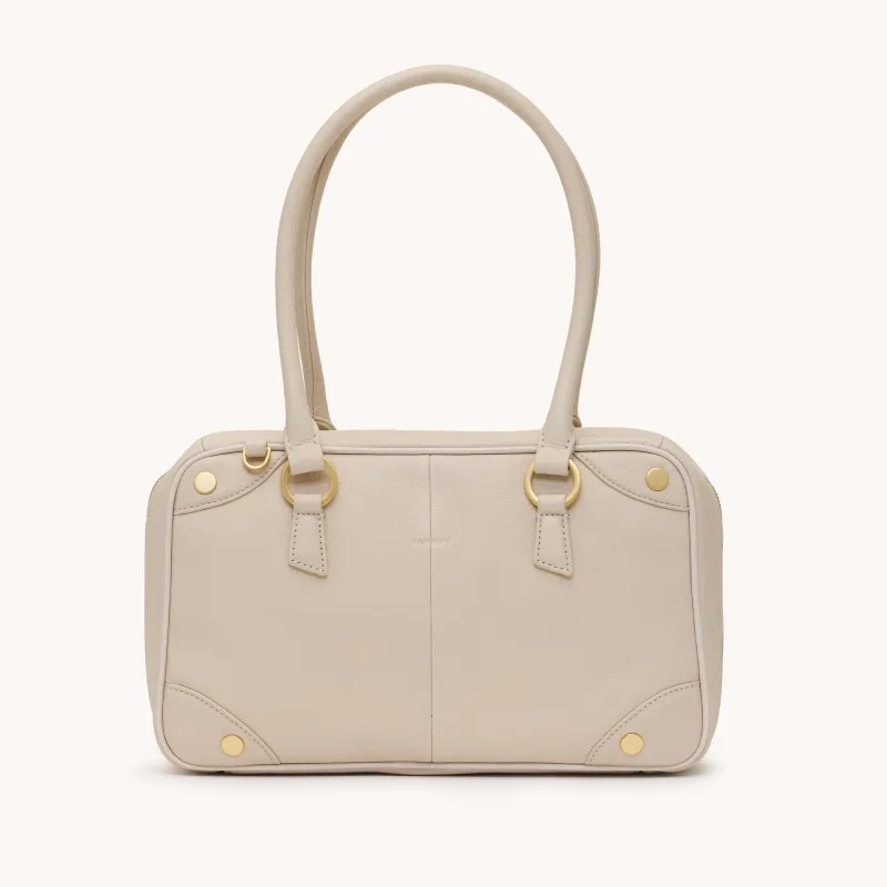 Meredith | Catamaran Cream/Brushed Gold | Med sold by Hammitt