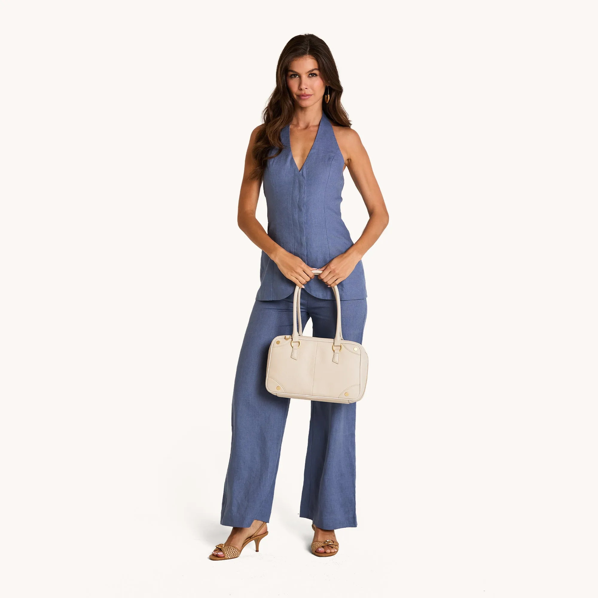 Meredith | Catamaran Cream/Brushed Gold | Med sold by Hammitt product image thumbnail 3