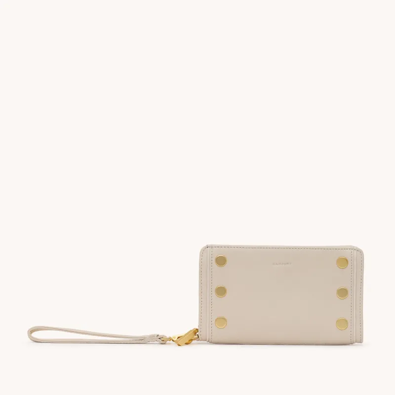 Bryant Wallet | Catamaran Cream/Brushed Gold sold by Hammitt