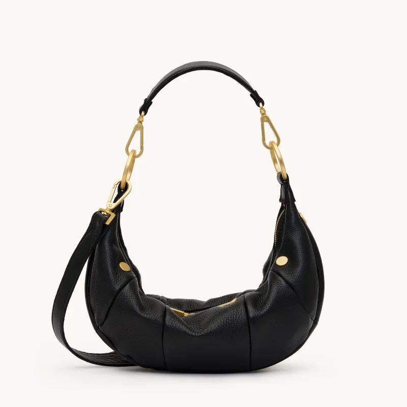 Erica | Black/Brushed Gold | Sml made by Hammitt