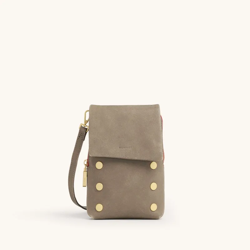 VIP Mobile | Pewter/Brushed Gold Red Zip sold by Hammitt