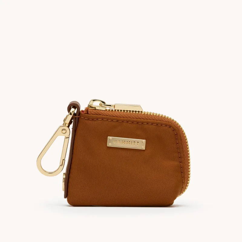 Syd Pouch | Amber Nylon/Gold sold by Hammitt