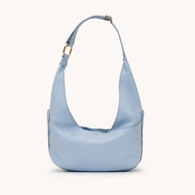 Tom Zip | Hazy Blue/Gold | Med made by Hammitt