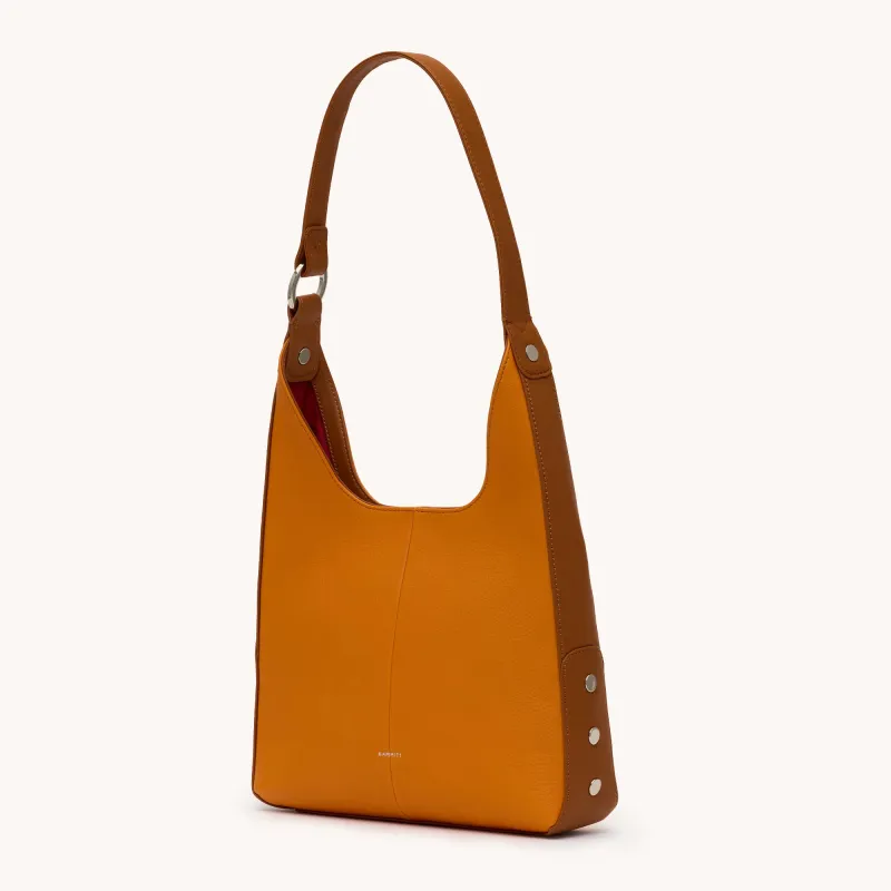 Tim | Tailored Tangerine/Silver | Med made by Hammitt